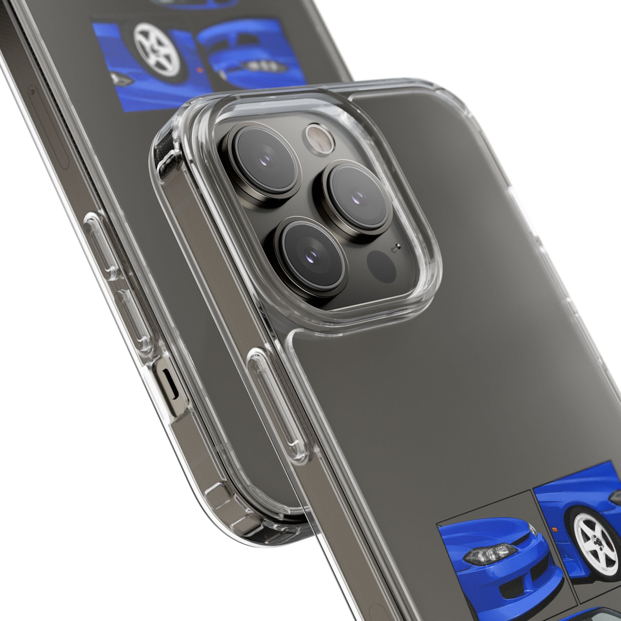 BLUE NISSAN S15 PHONE CASES