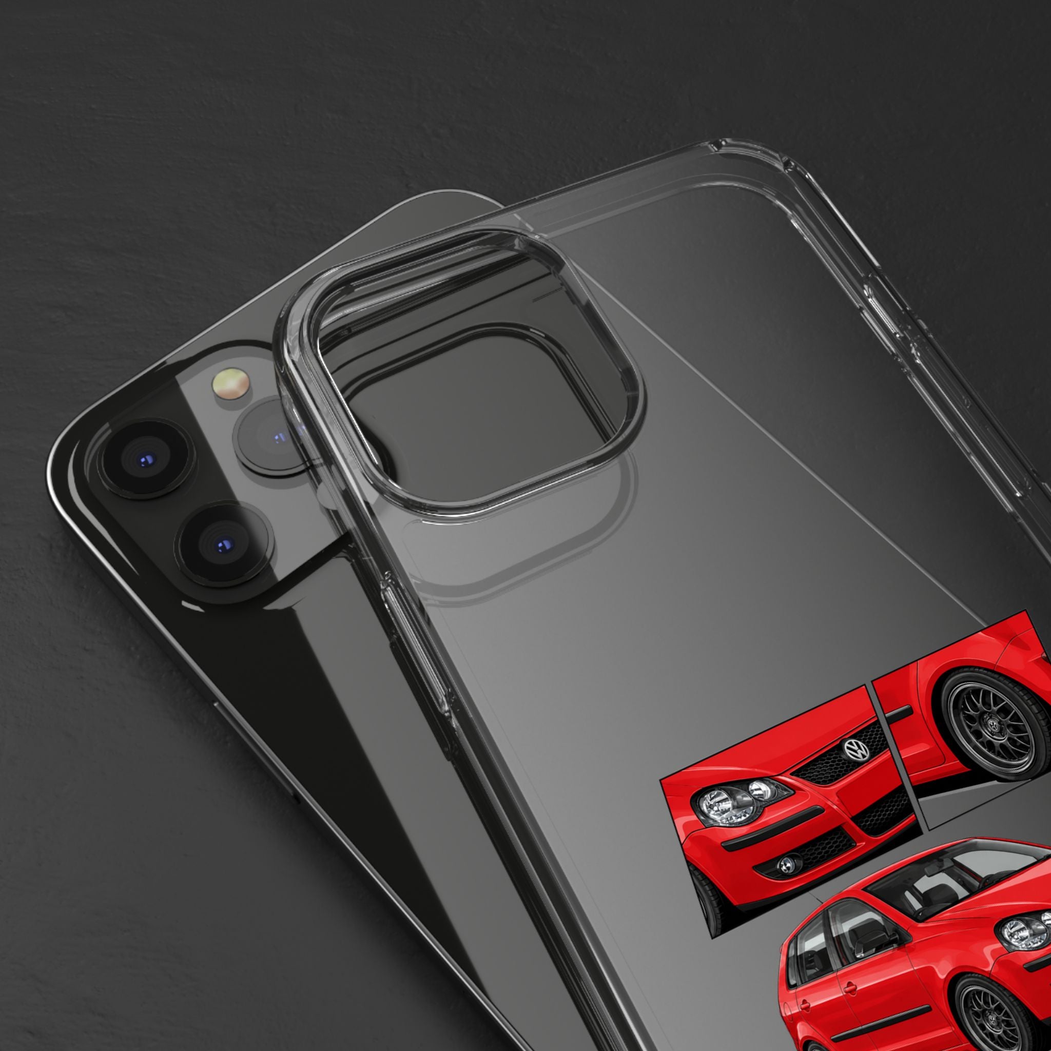 RED VW POLO PHONE CASES