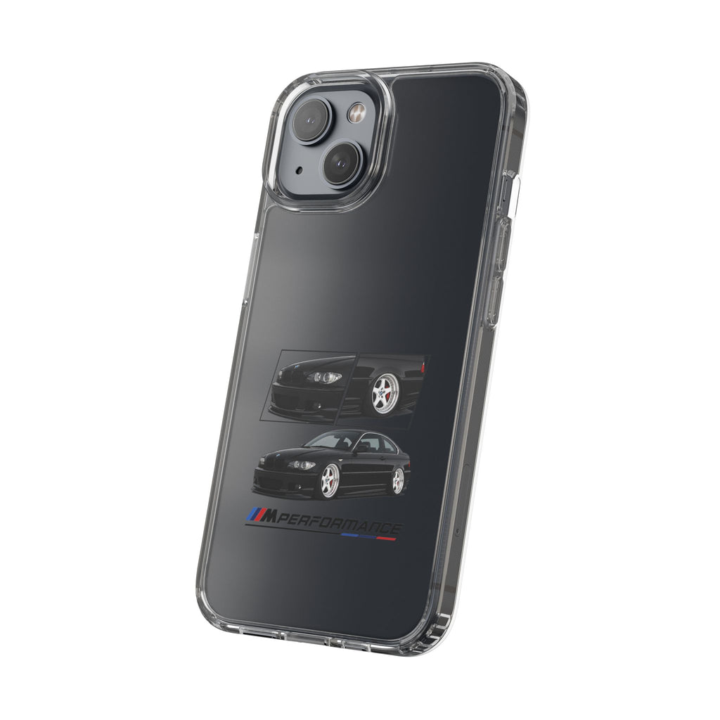 BLACK BMW E46 PHONED CASES