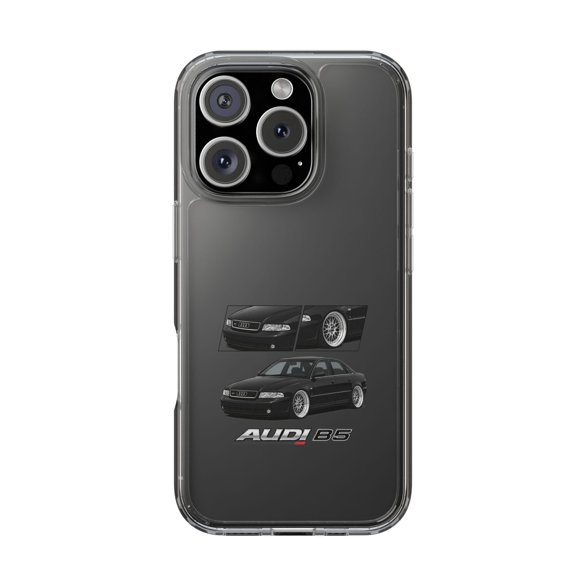 BLACK B5 AUDI A4 PHONE CASES