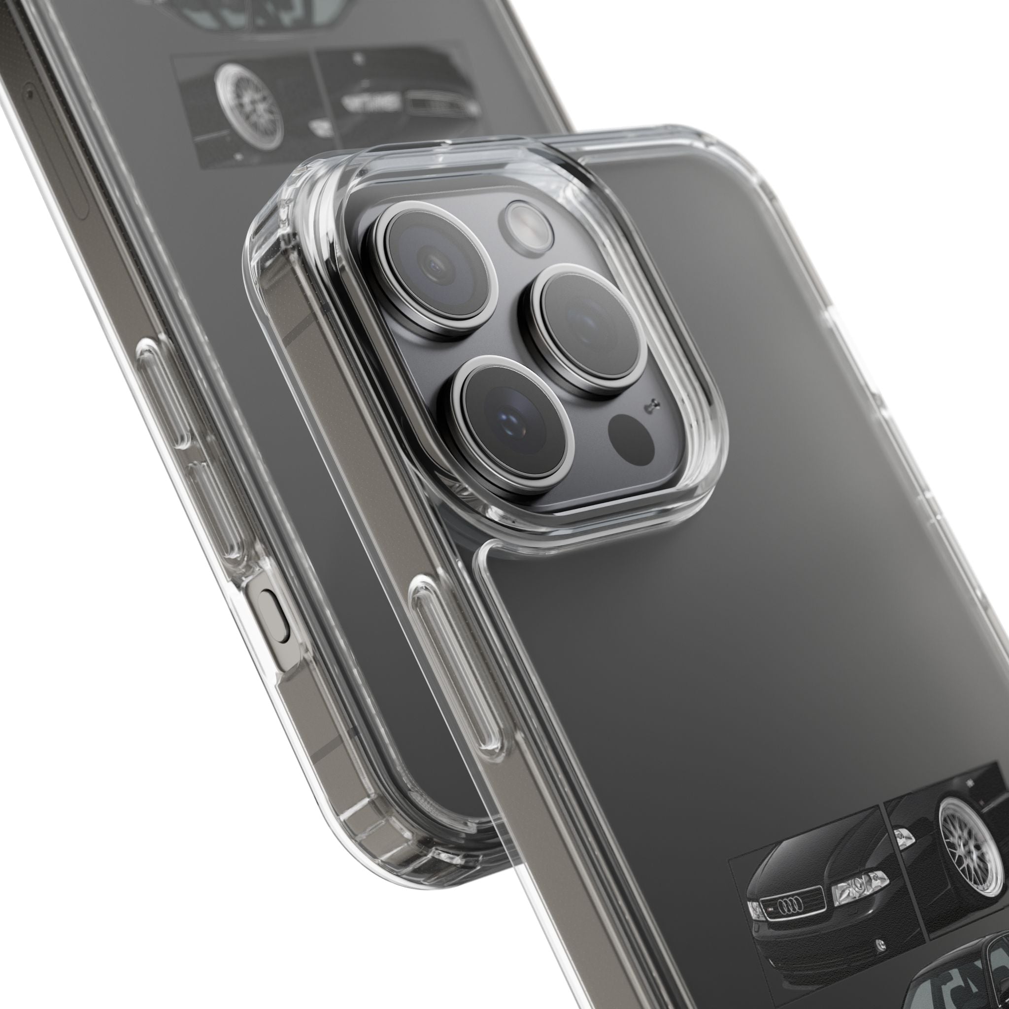 BLACK B5 AUDI A4 PHONE CASES