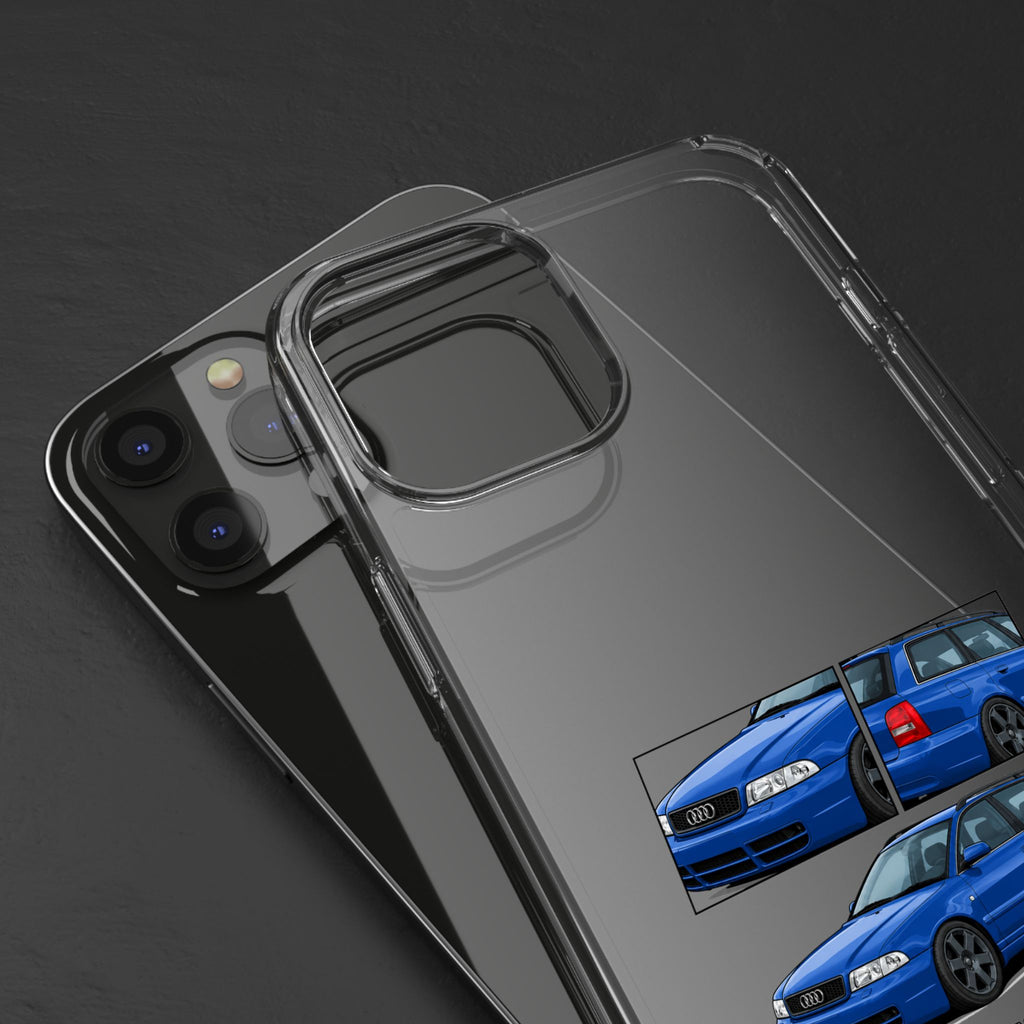 BLUE AUDI A4 B5 AVANT PHONE CASE