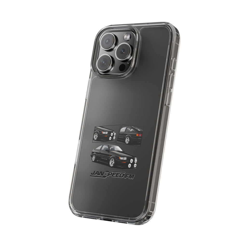 BLACK AE86 TWINCAM PHONE CASES