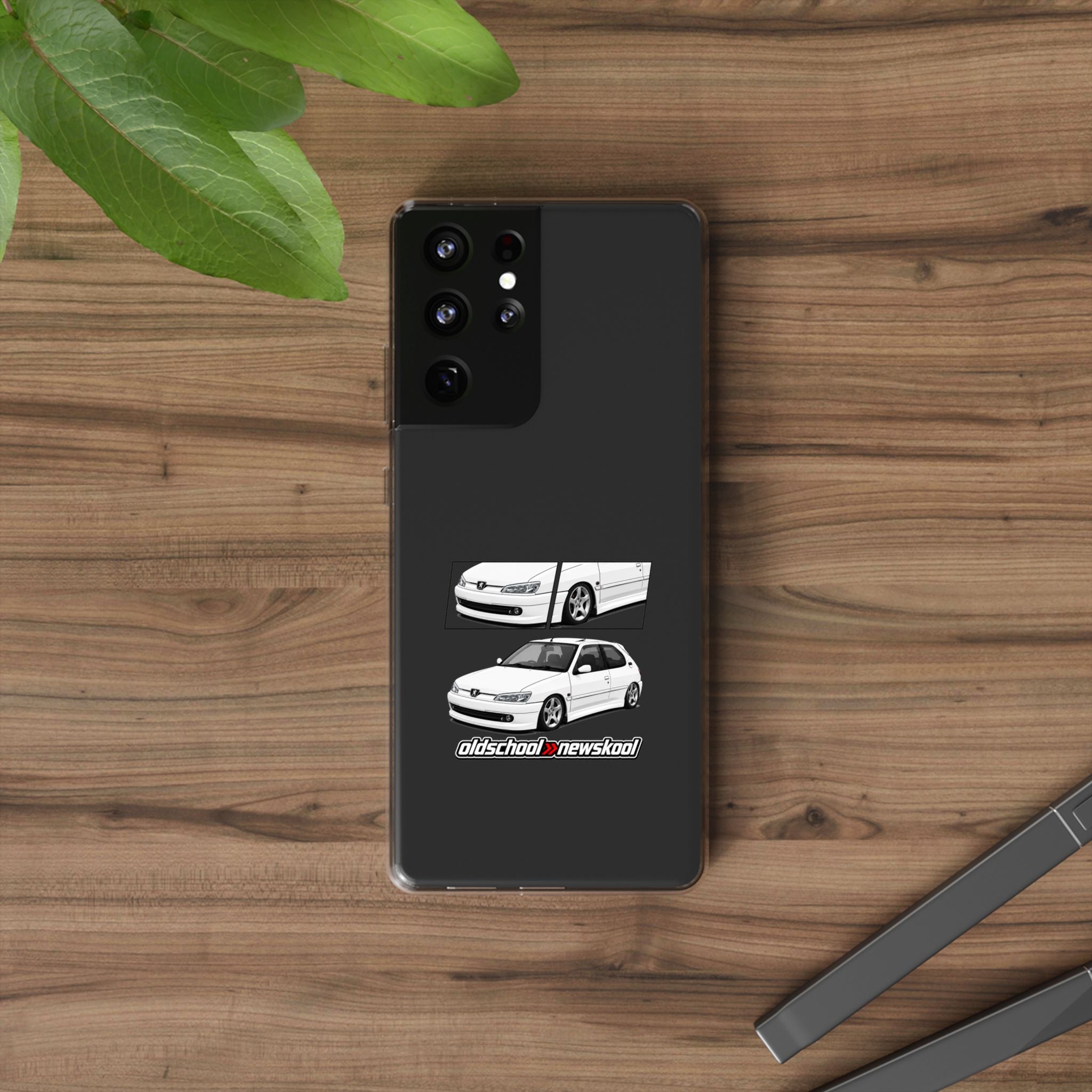 WHITE DTURBO PHONE CASES