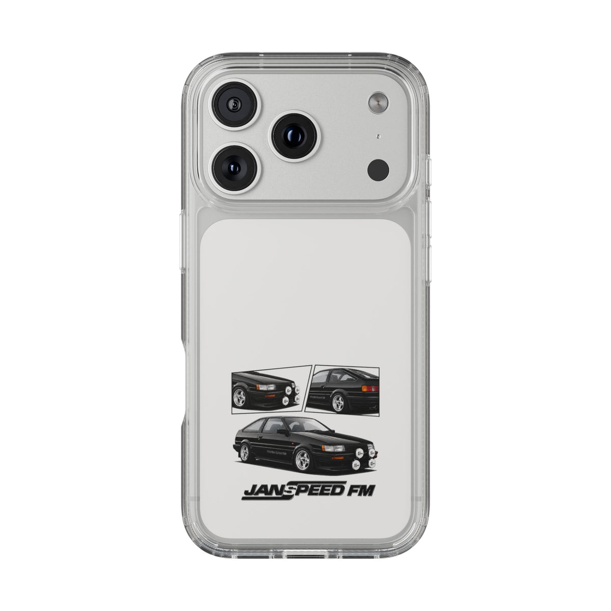 BLACK AE86 TWINCAM PHONE CASES
