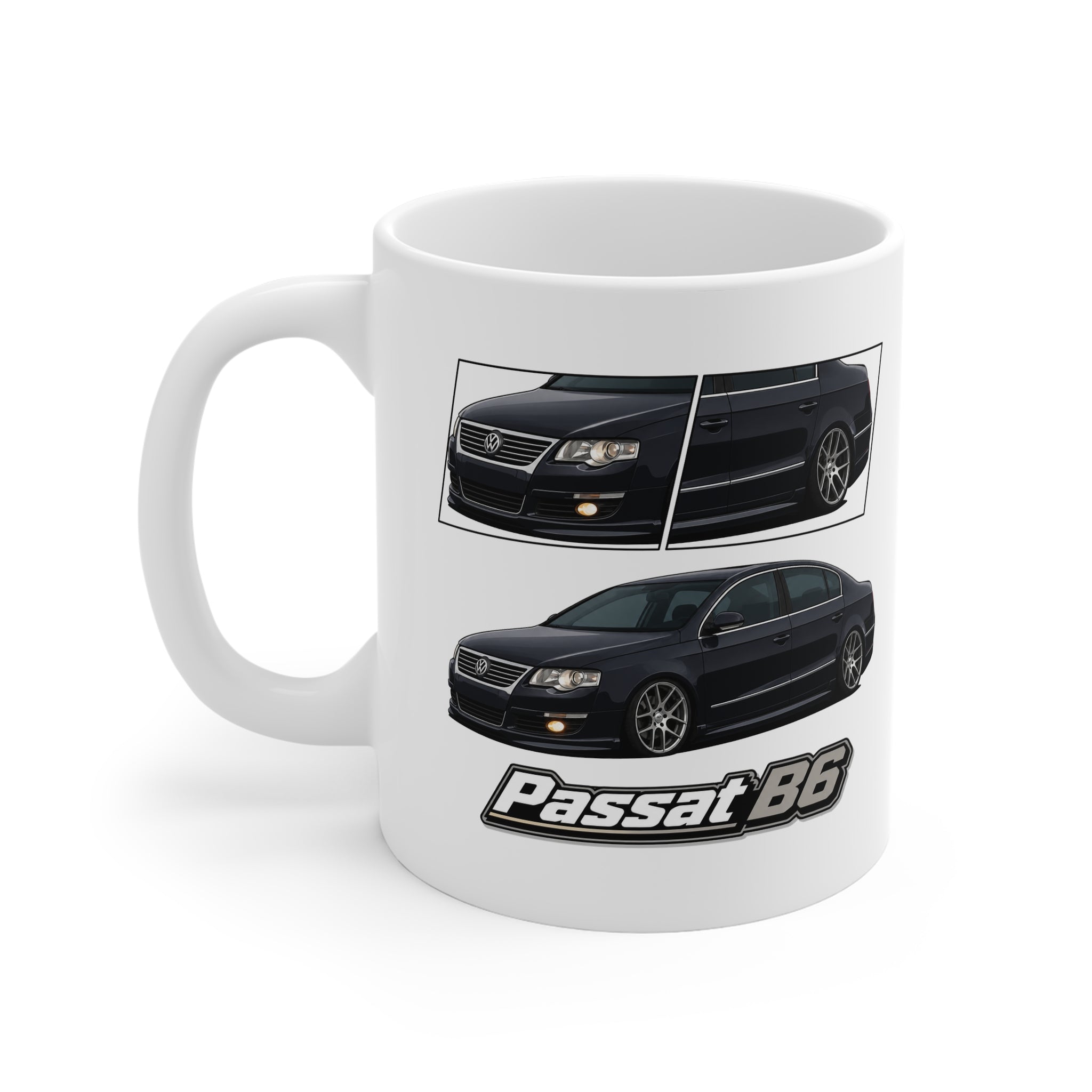BLACK B6 PASSAT MUG