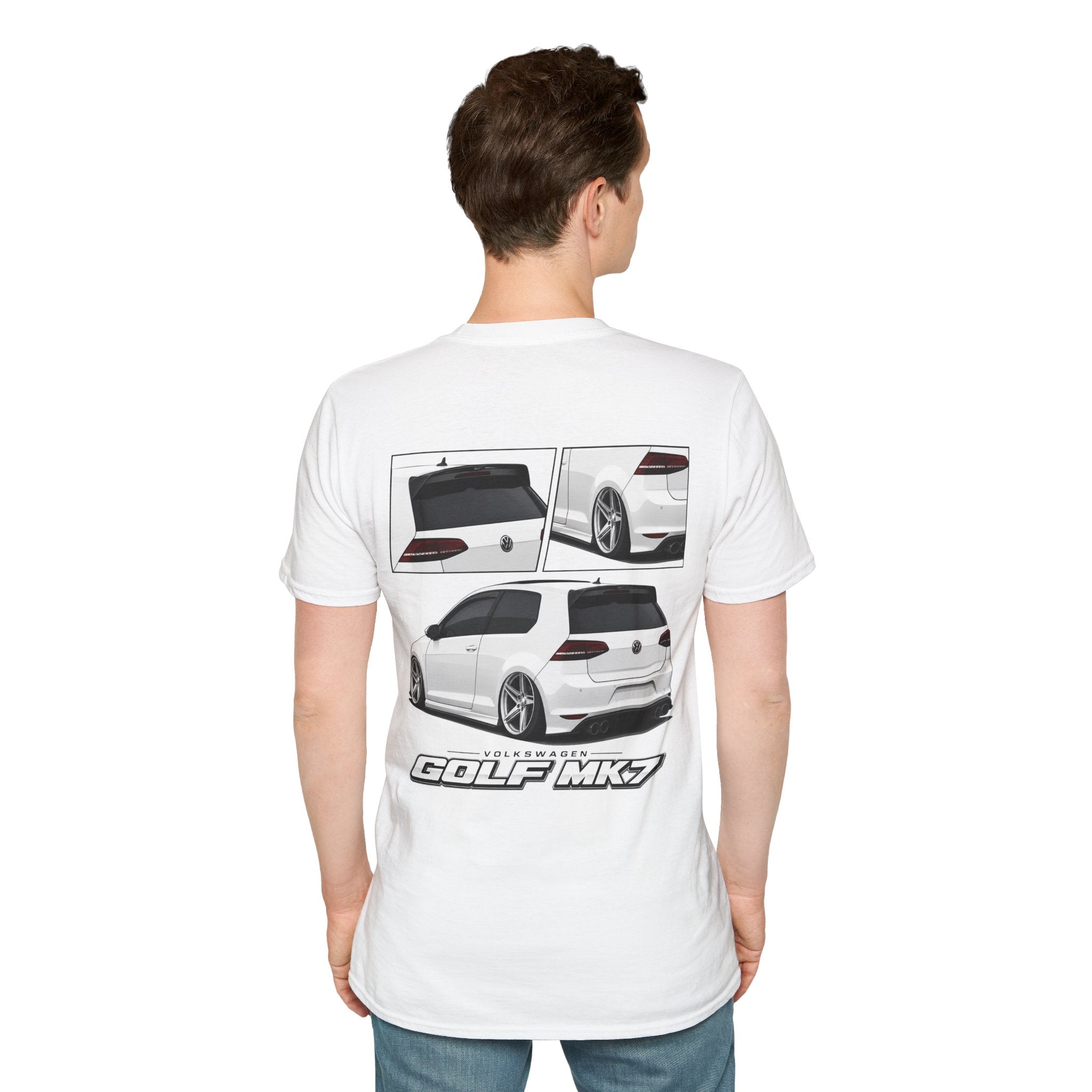 WHITE MK7 GOLF T-SHIRT