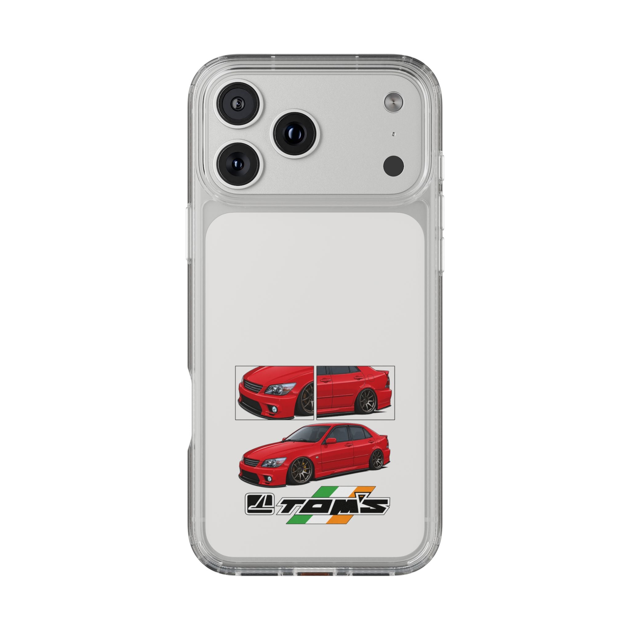 RED IS200 TRI-COLOUR TOMS PHONE CASES