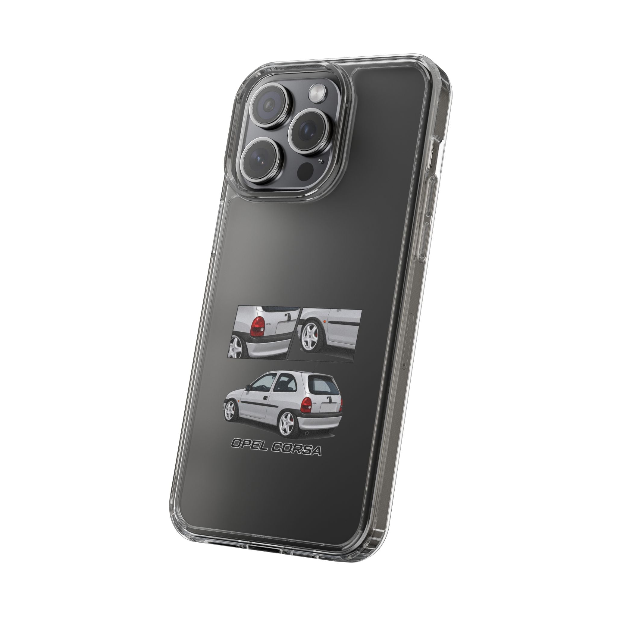 SILVER CORSA B PHONE CASES
