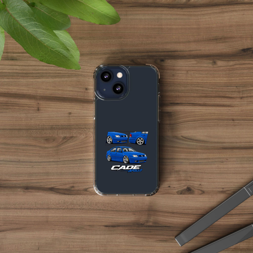 BLUE VOLKSWAGEN BORA PHONE CASES