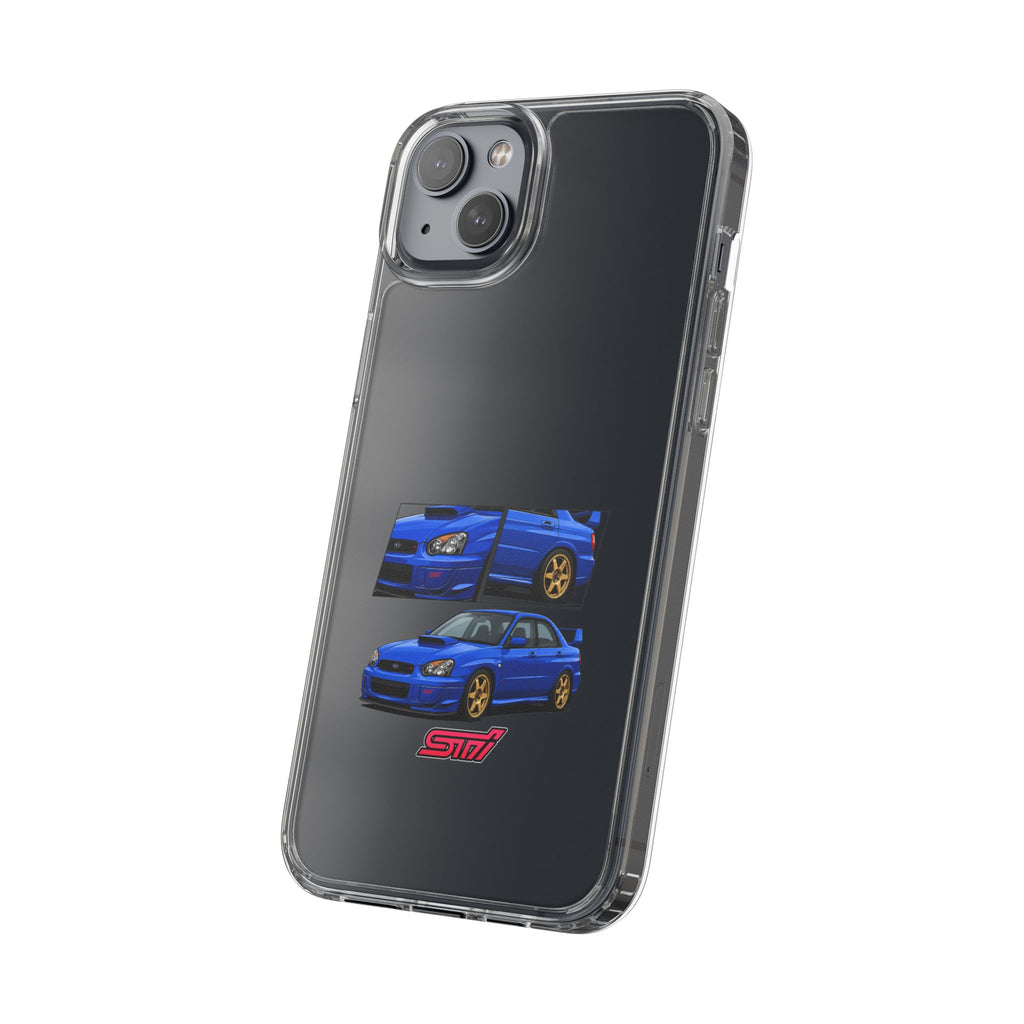 BLUE IMPREZA STI PHONE CASES