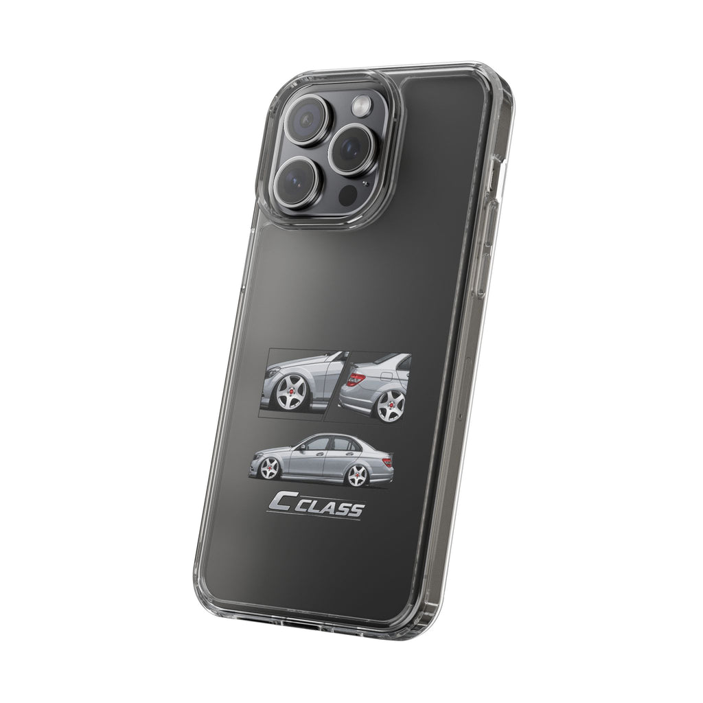 SILVER MERC C-CLASS PHONE CASES
