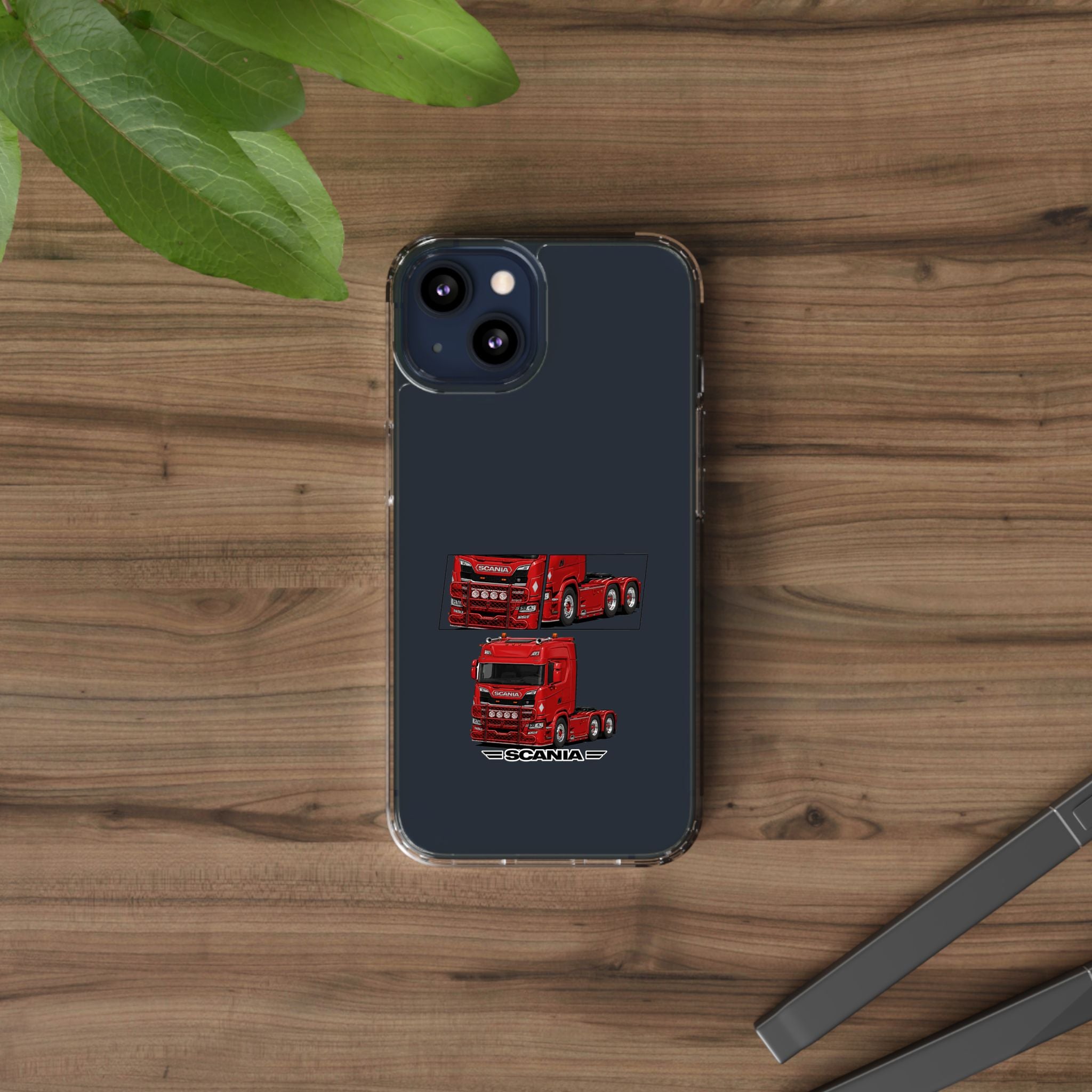 RED SCANIA S-SERIES PHONE CASES