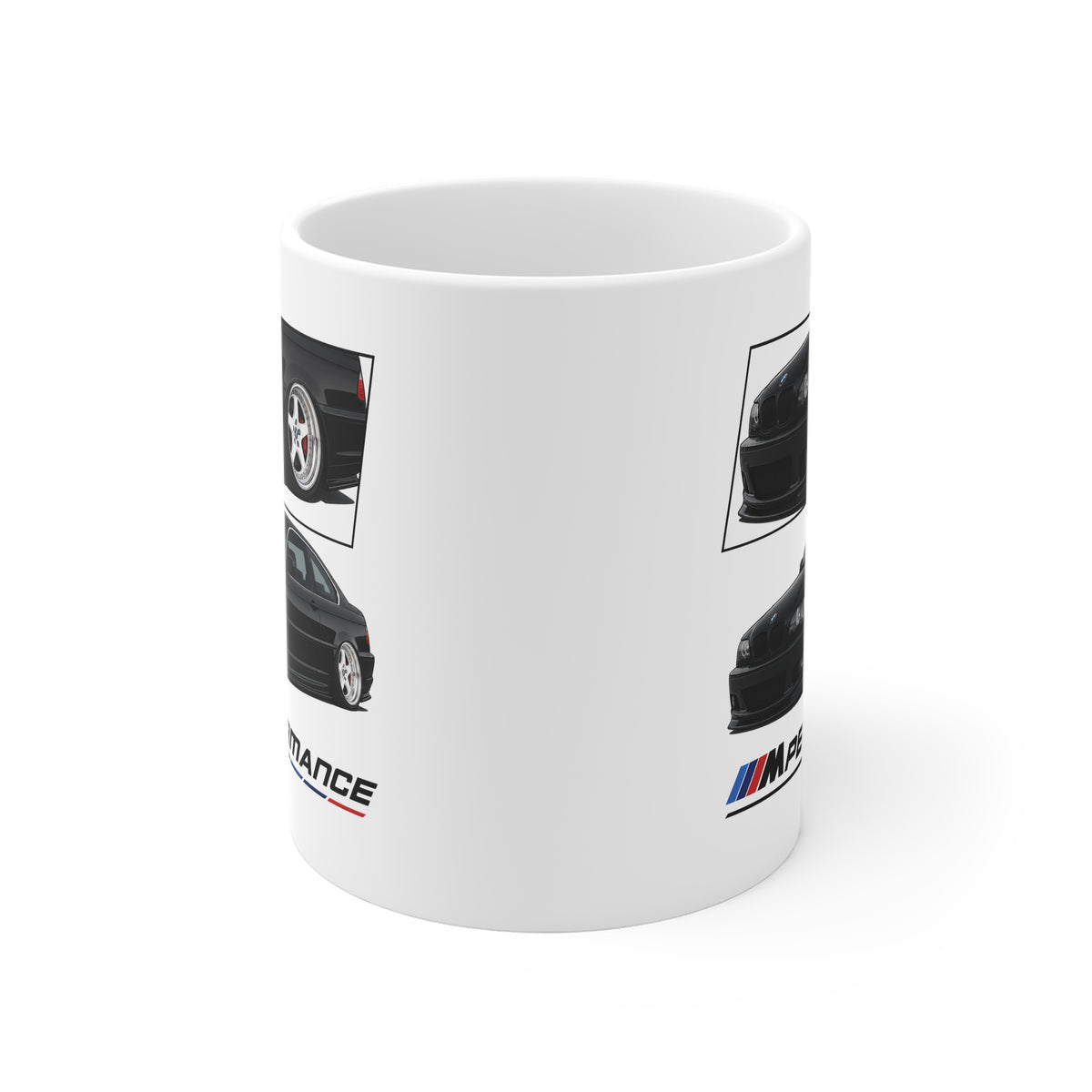 BLACK BMW E46 MUG
