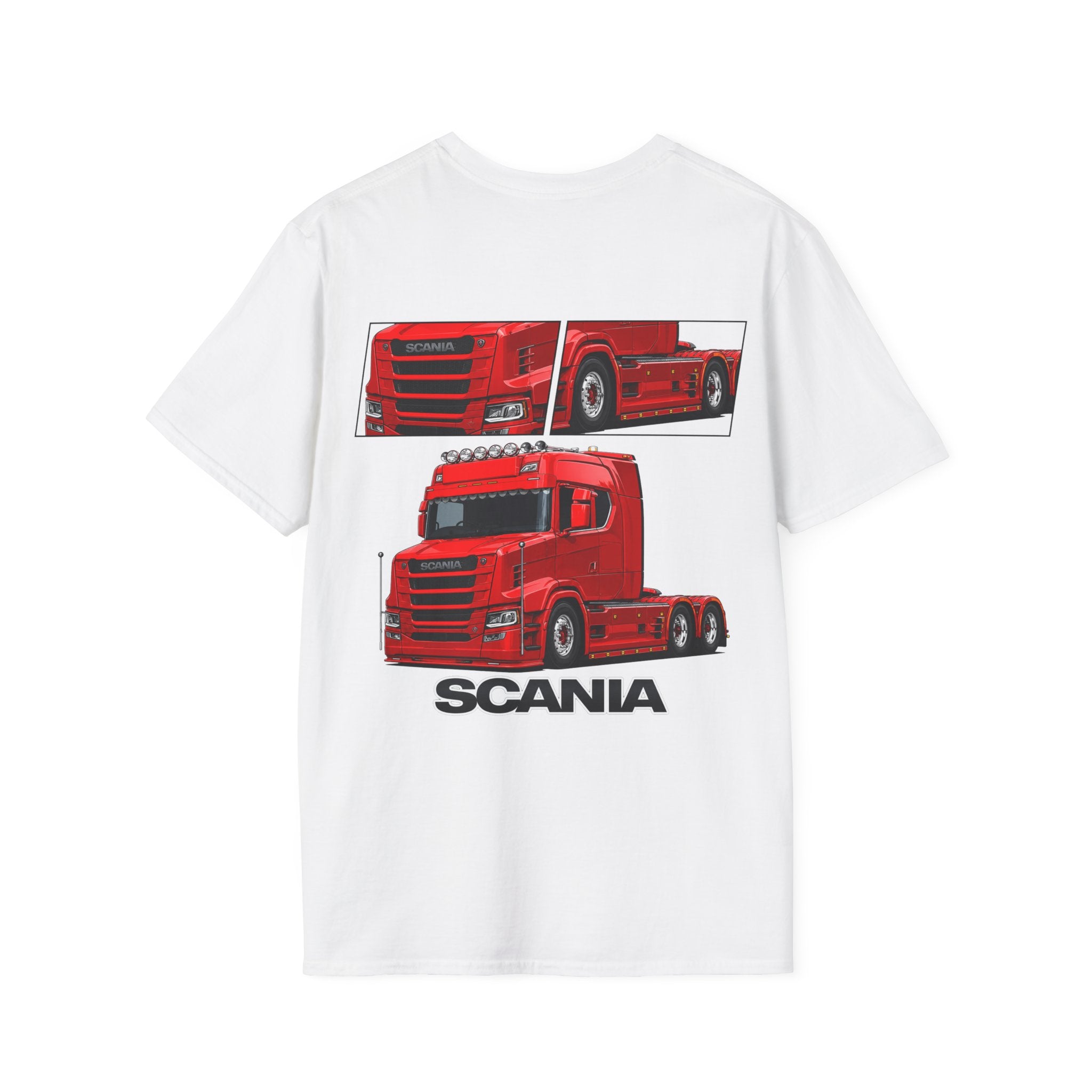 RED SCANIA T-CAB T-SHIRT