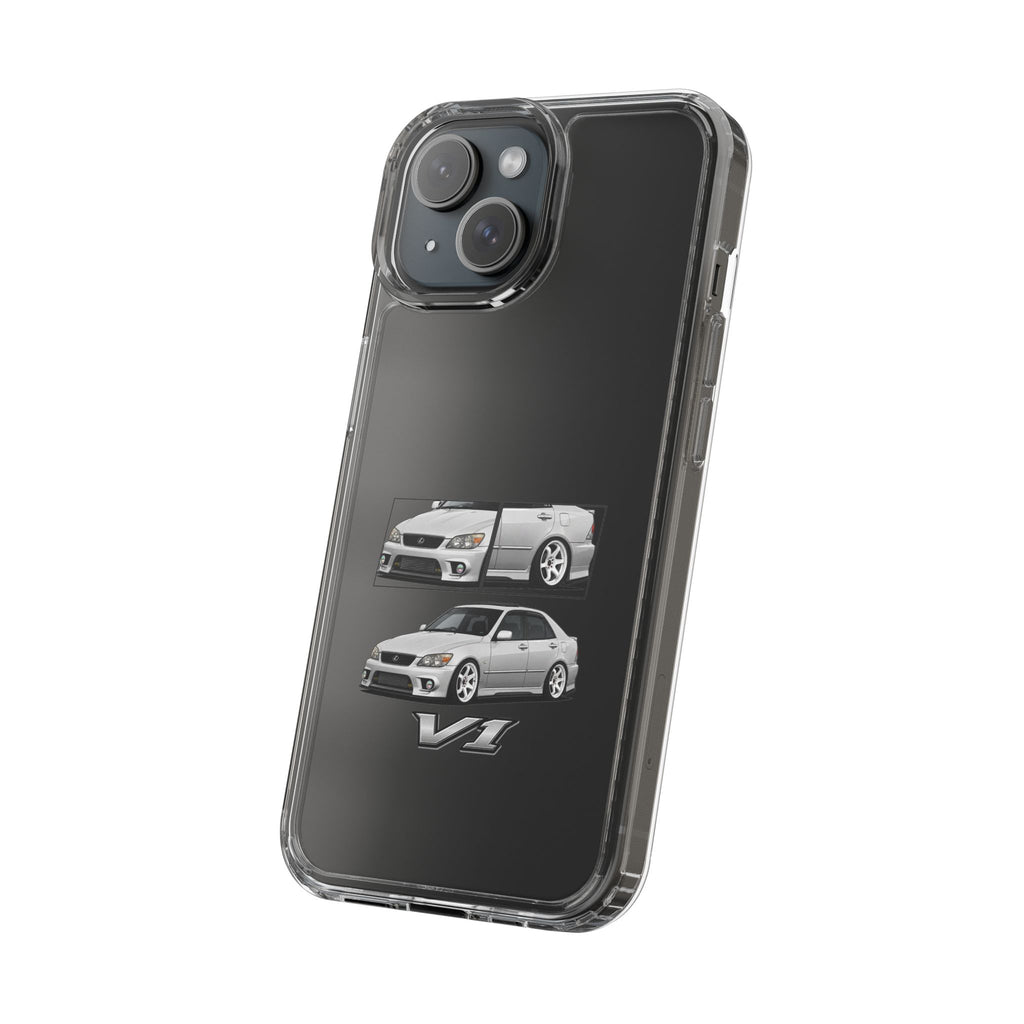 SILVER LEXUS IS200 PHONE CASES