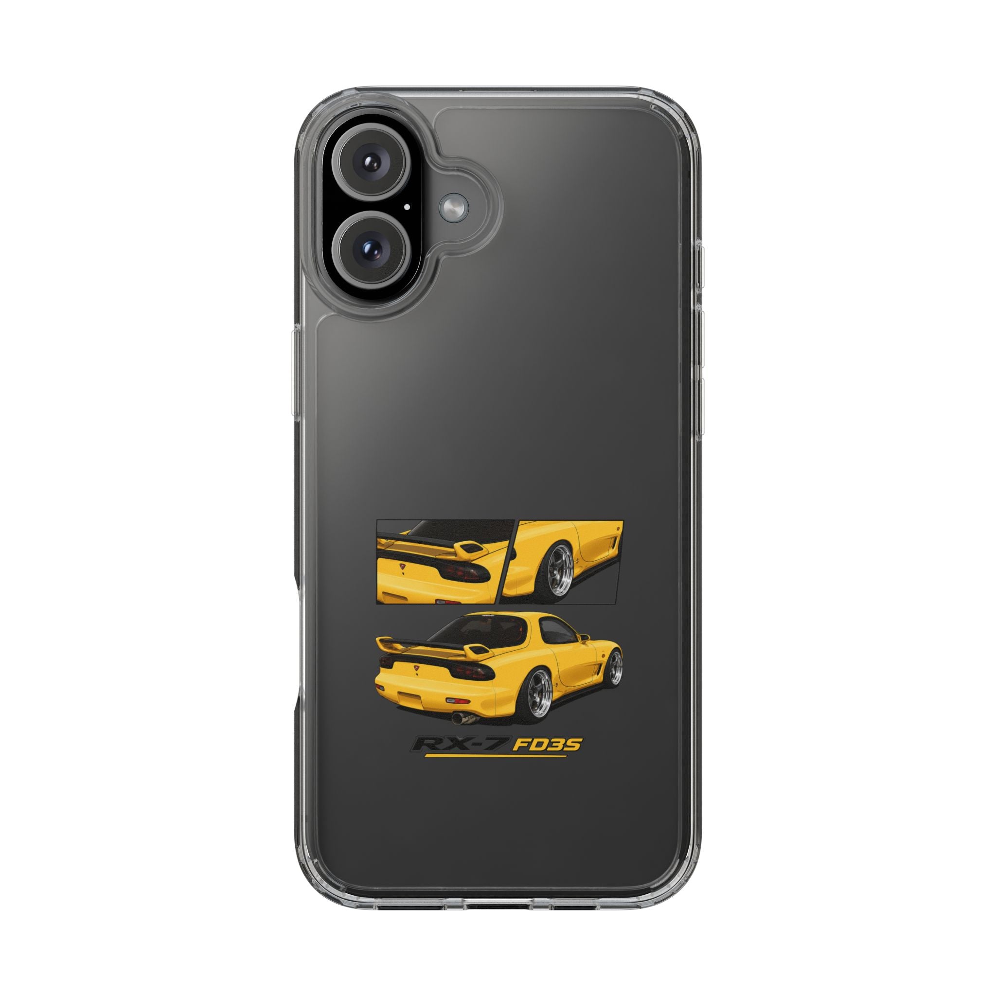 YELLOW MAZDA RX7 PHONE CASES