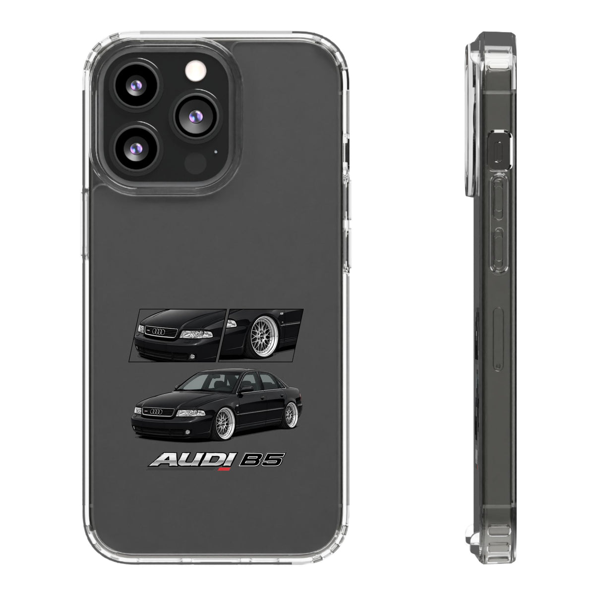BLACK B5 AUDI A4 PHONE CASES