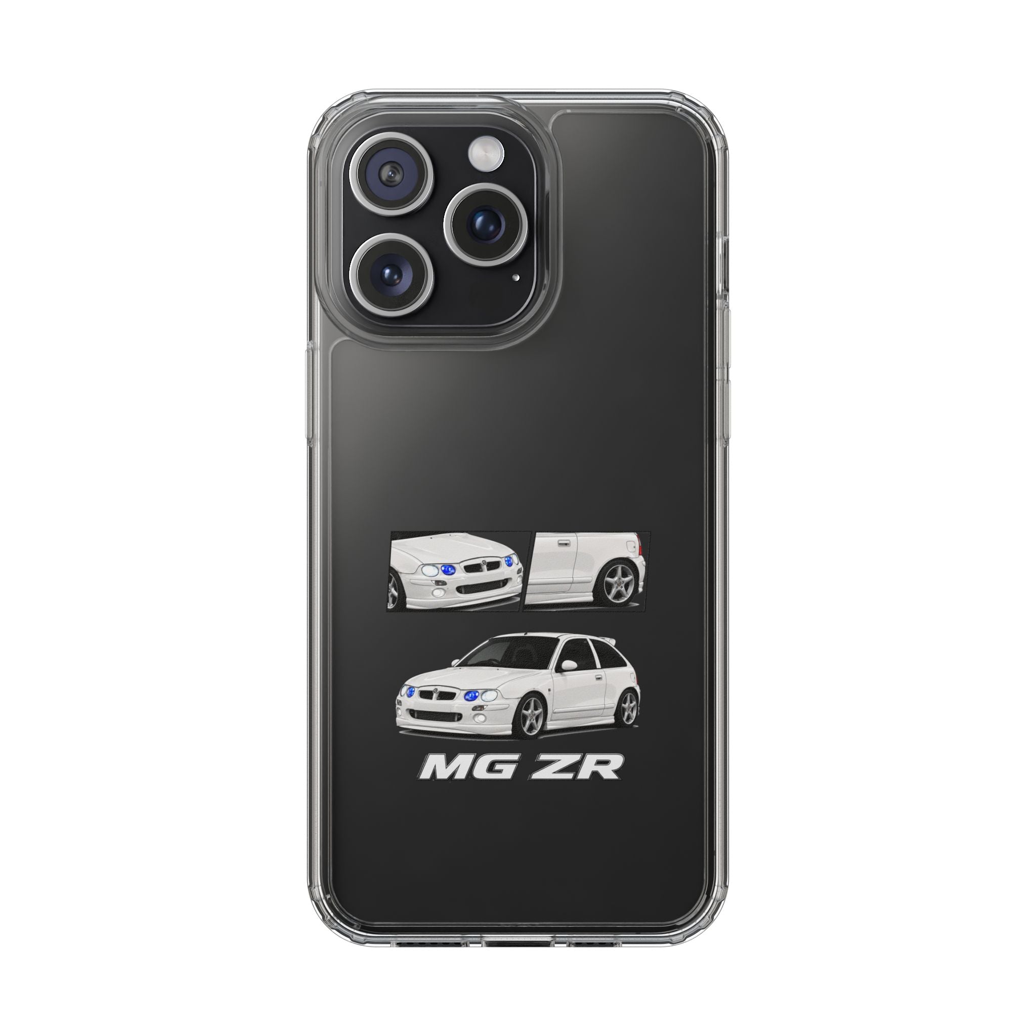 WHITE MG ZR PHONE CASES
