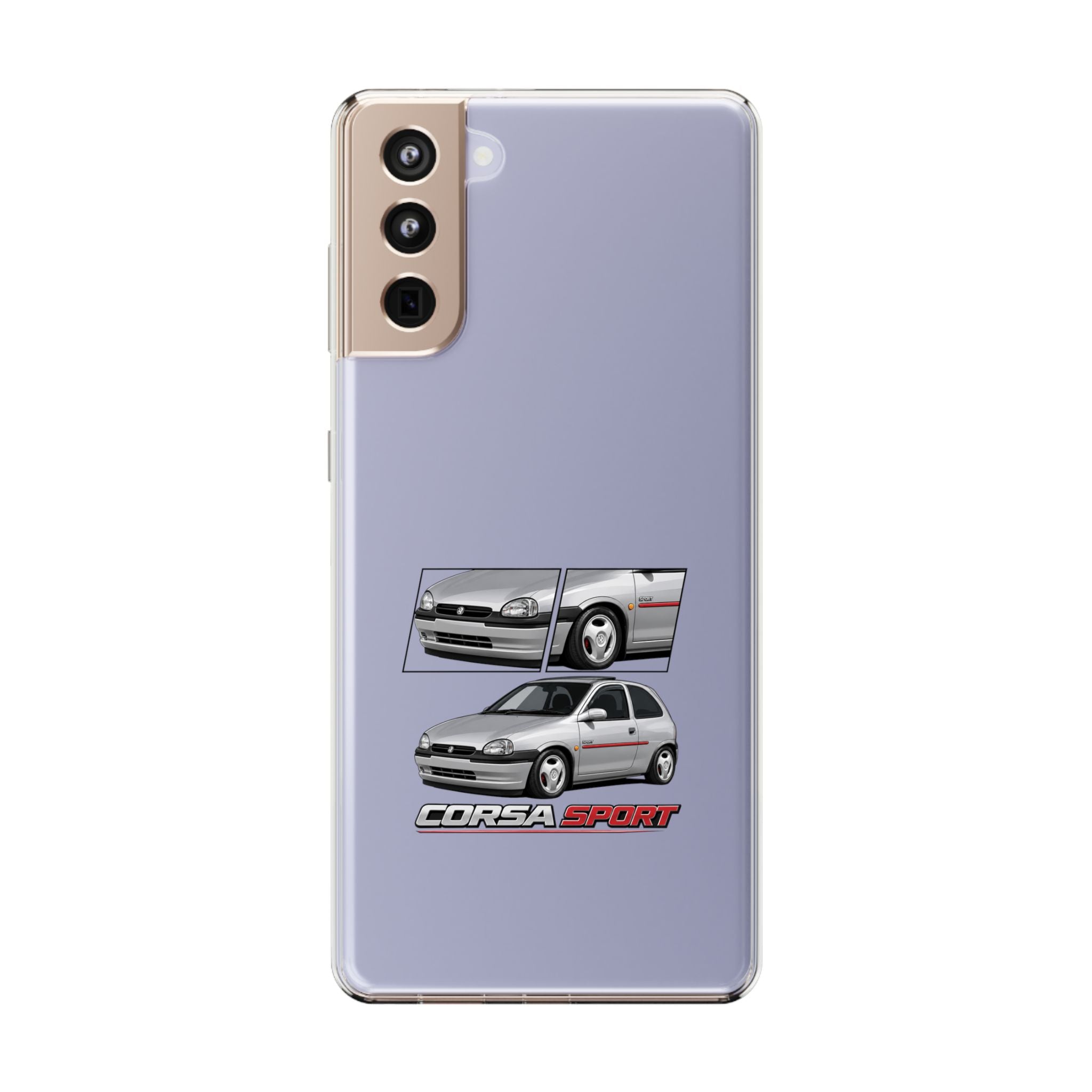 SILVER CORSA B PHONE CASES