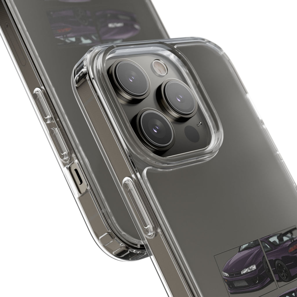 PURPLE NISSAN S14 PHONE CASES