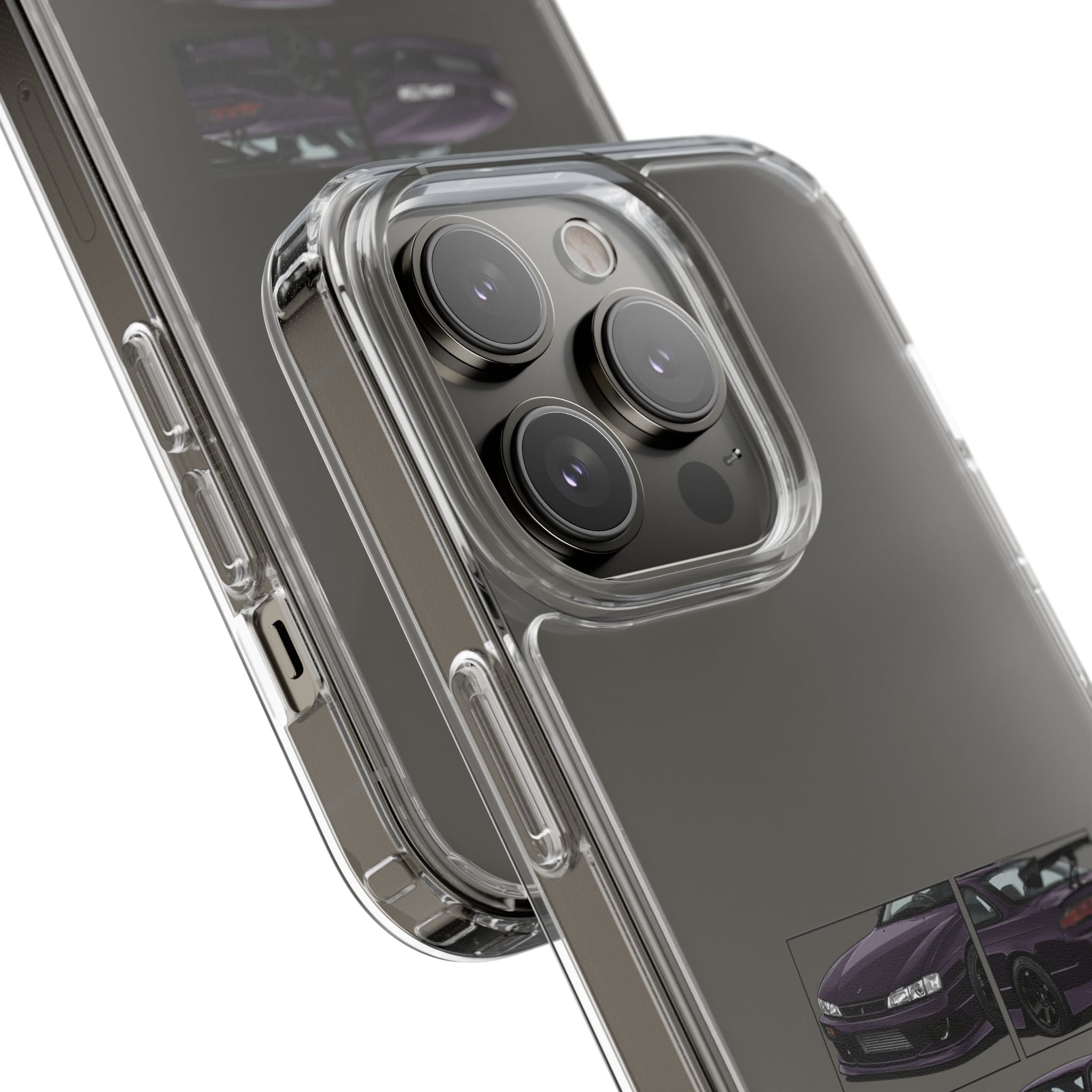 PURPLE NISSAN S14 PHONE CASES