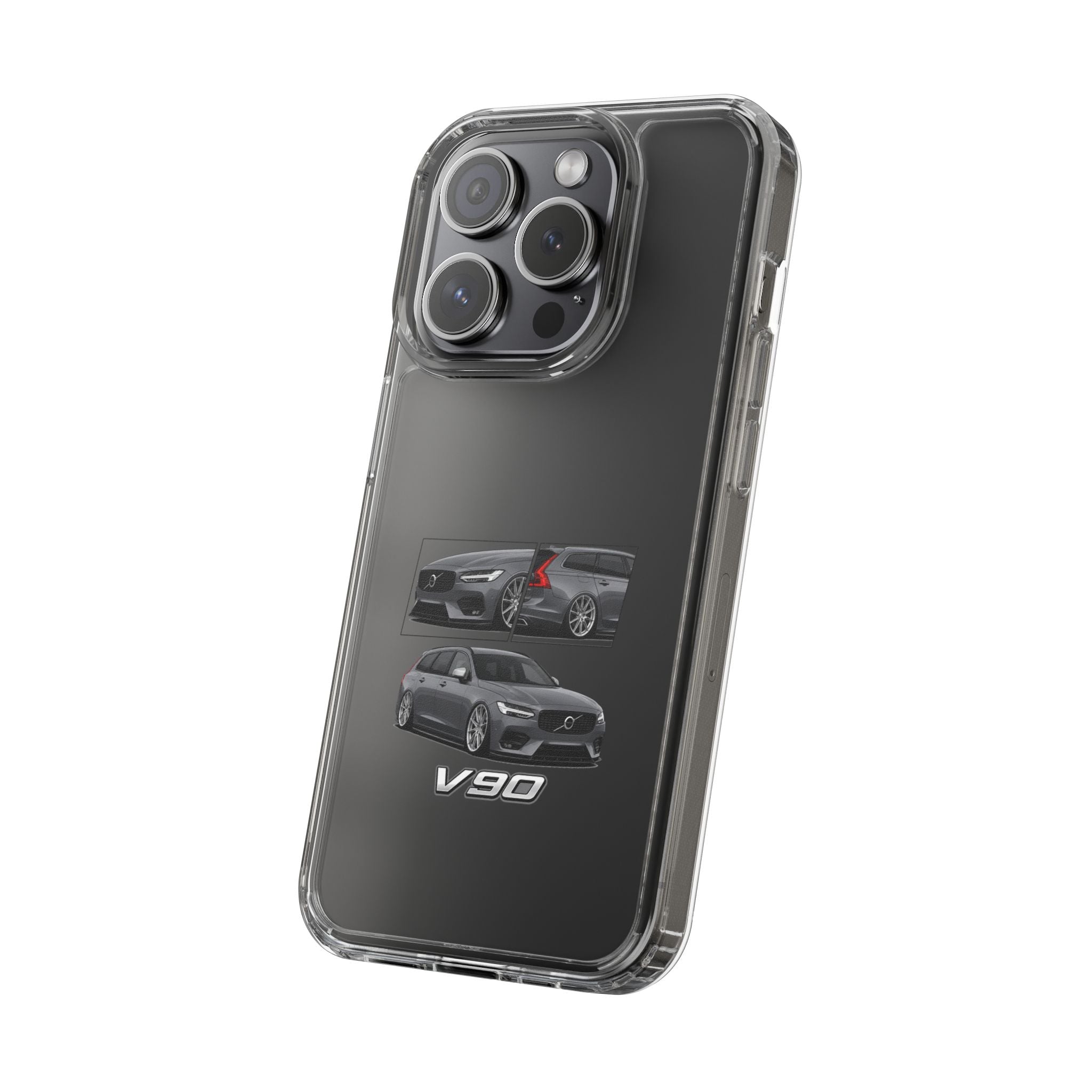 GREY VOLVO V90 PHONE CASES