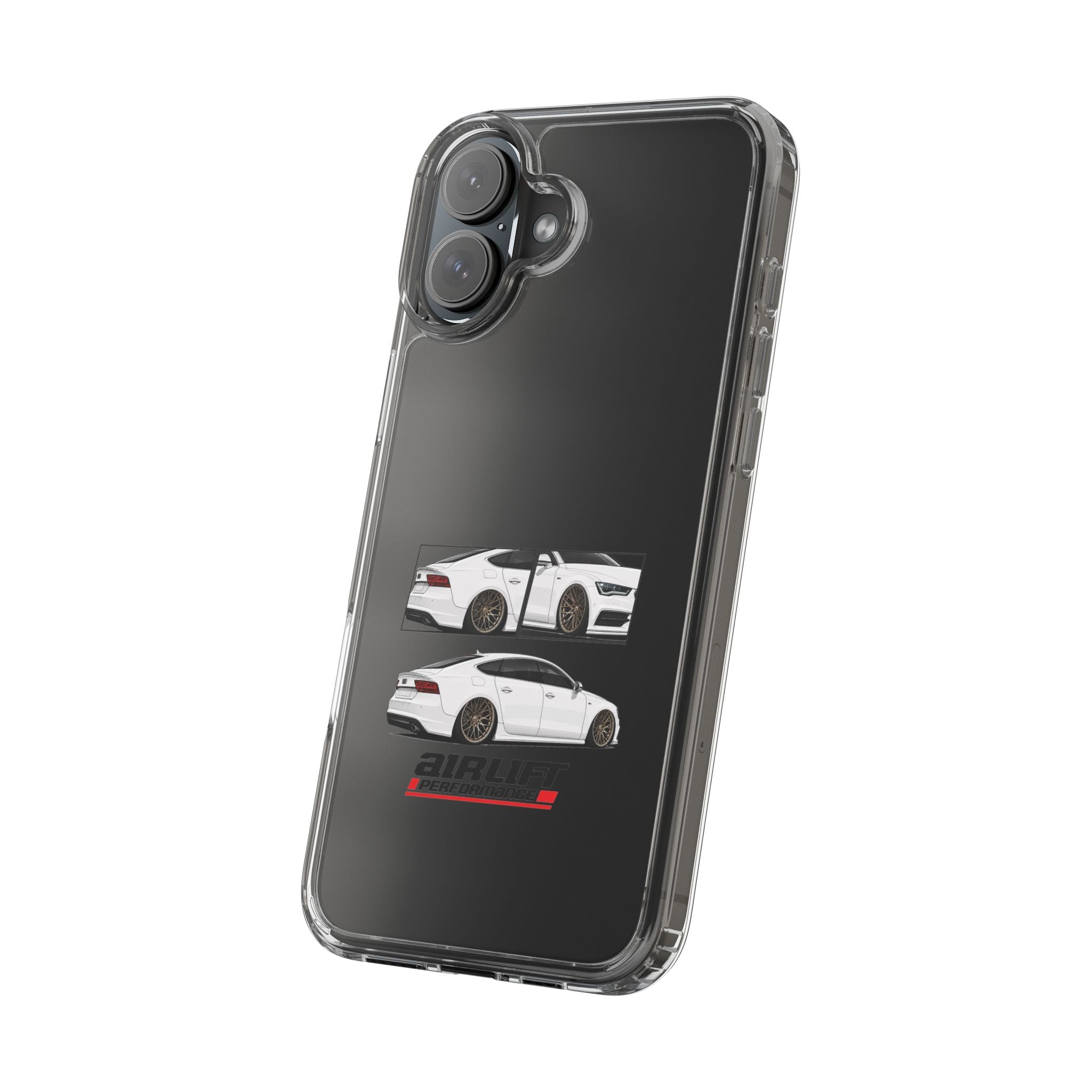 WHITE AUDI A7 PHONE CASES