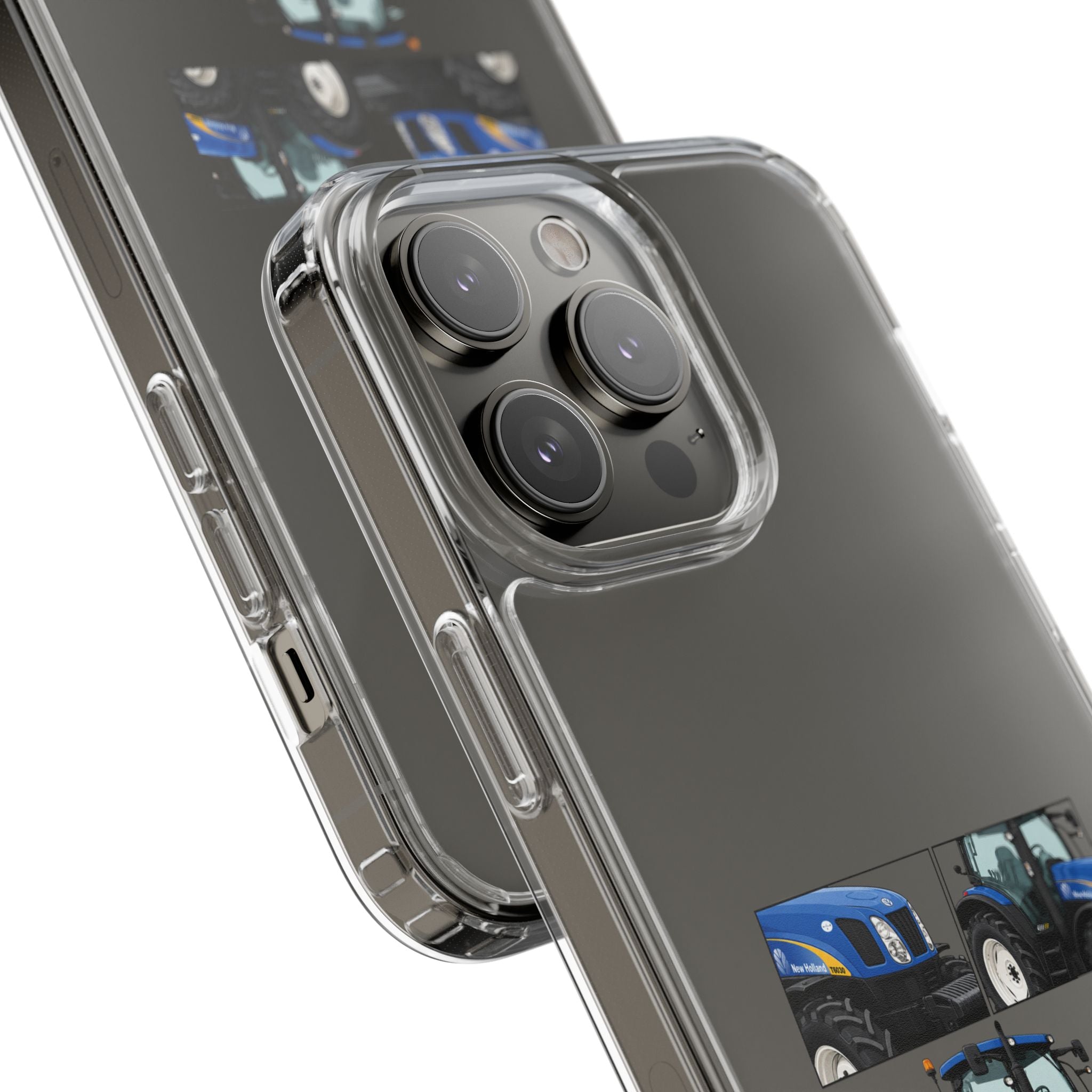 BLUE NEW HOLLAND T6030 PHONE CASES