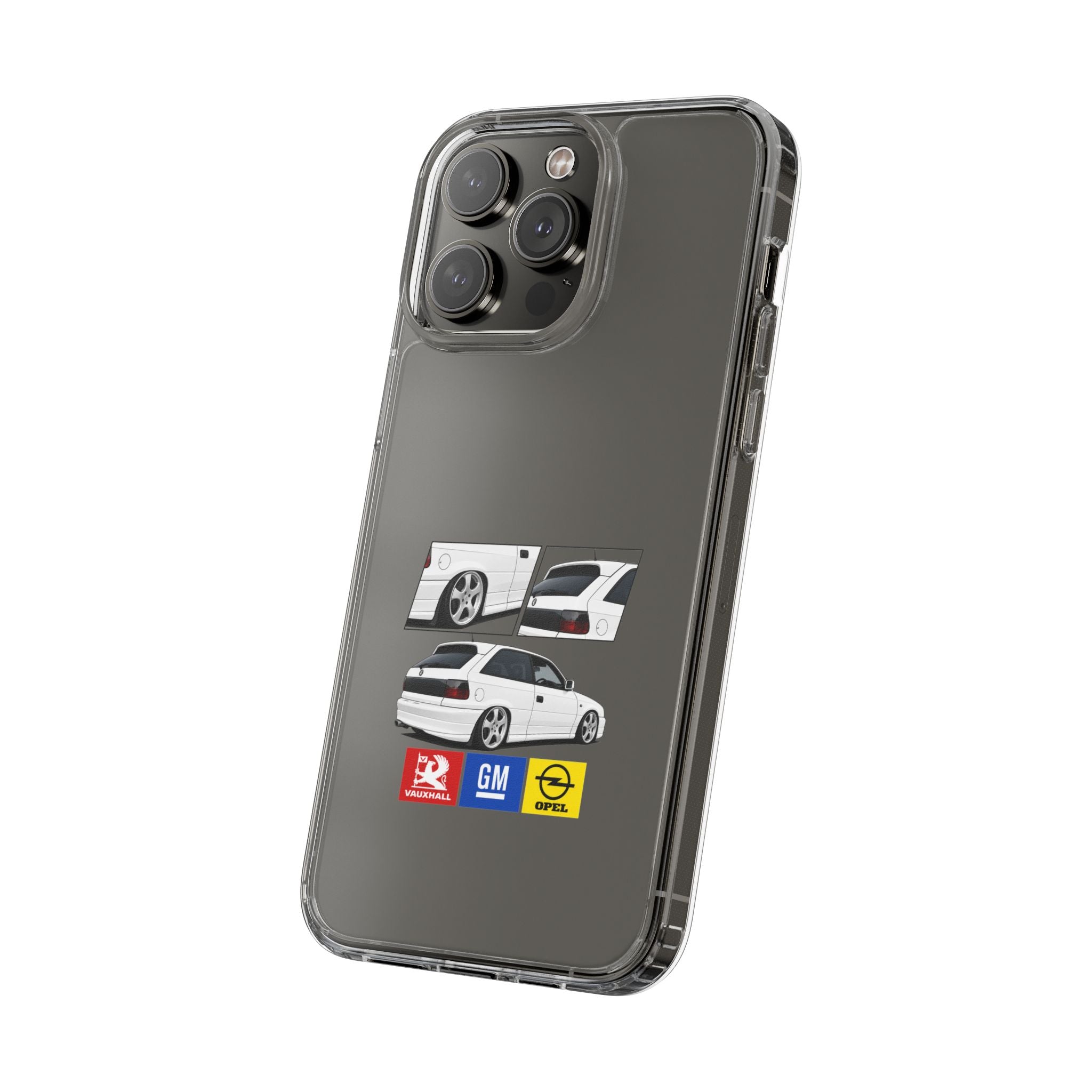 WHITE ASTRA MK3 PHONE CASES