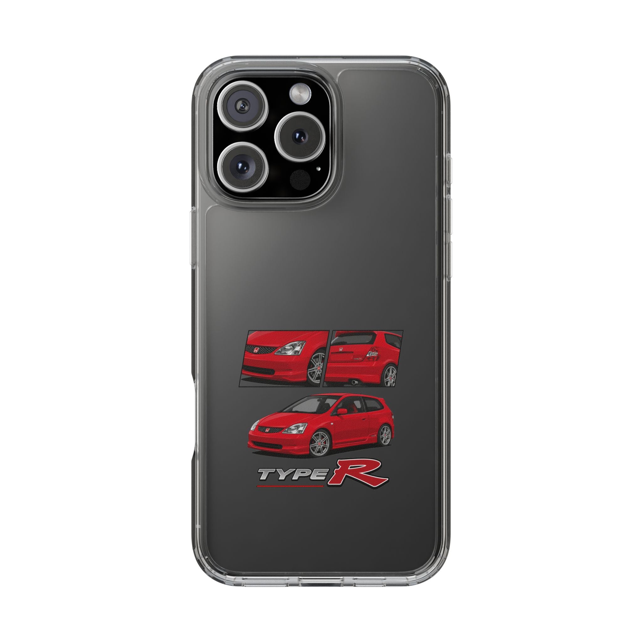 RED CIVIC TYPE R PHONE CASES