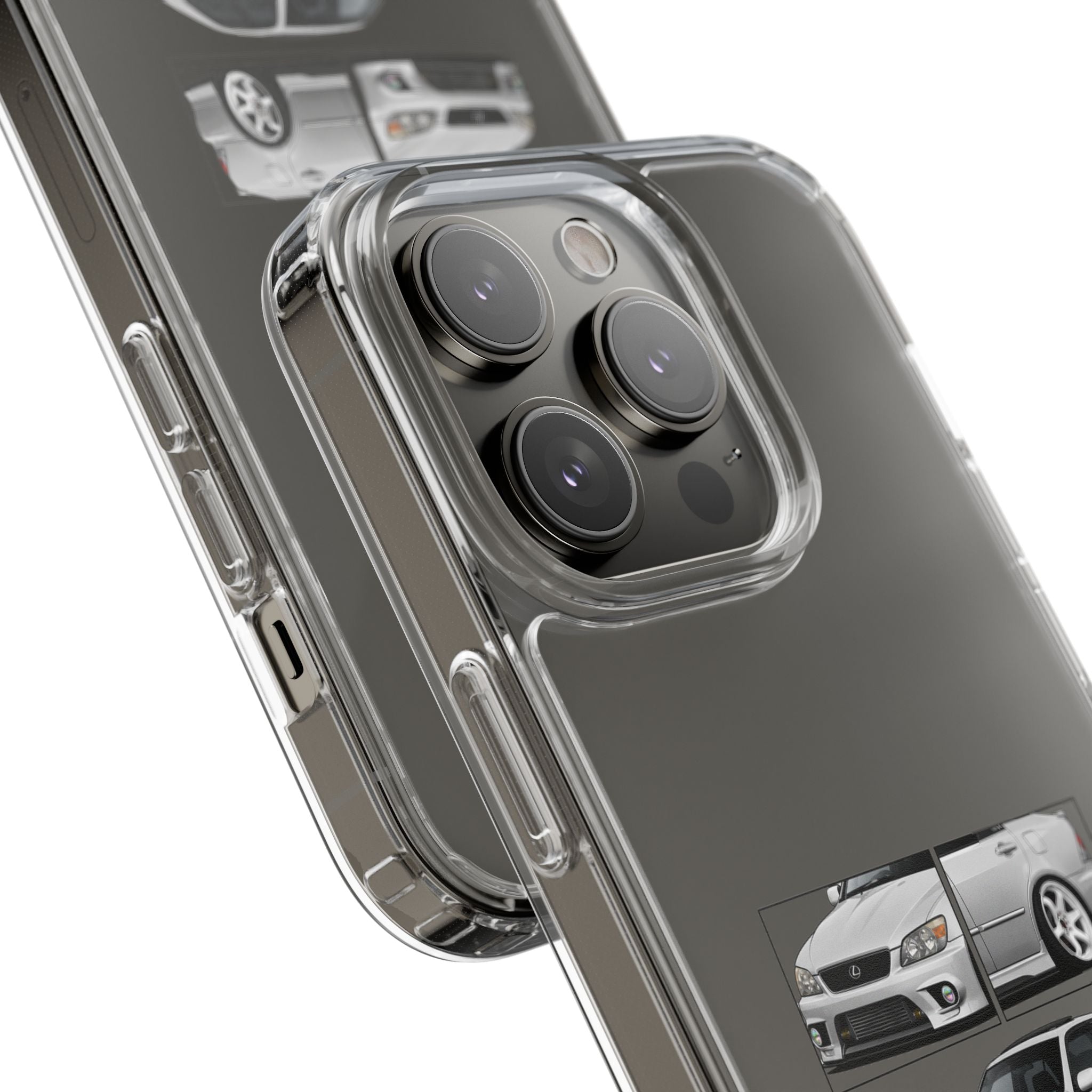 SILVER LEXUS IS200 PHONE CASES