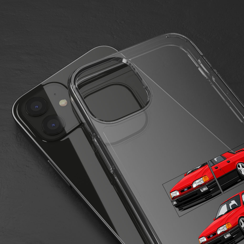 RED OVER BLACK SIERRA SAPPHIRE PHONE CASES