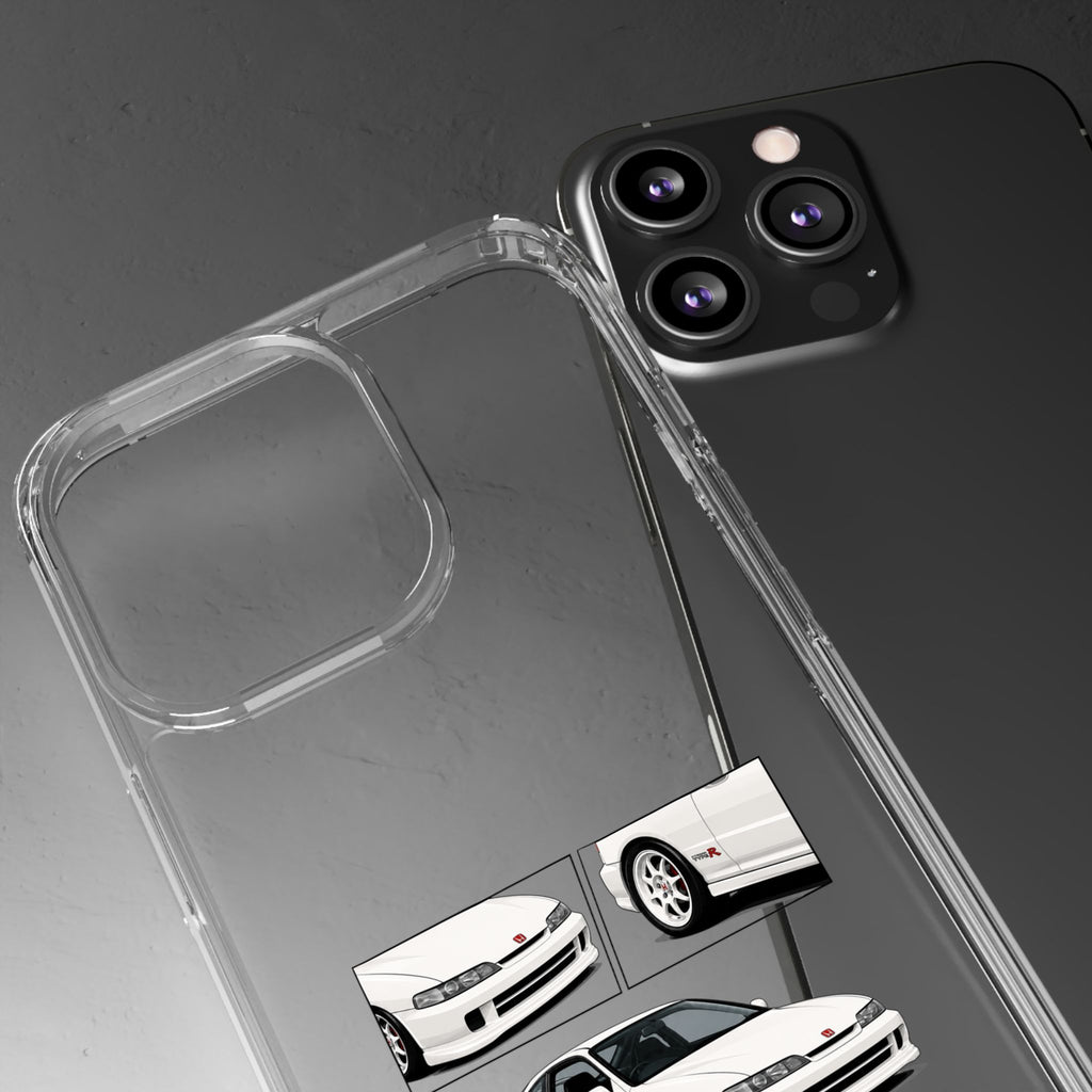WHITE INTEGRA TYPE R PHONE CASES