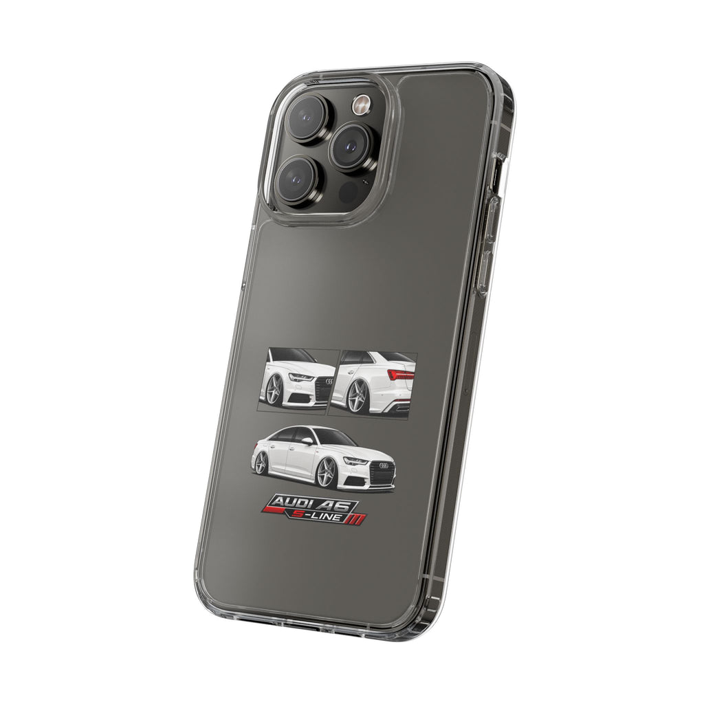 WHITE AUDI A6 PHONE CASES