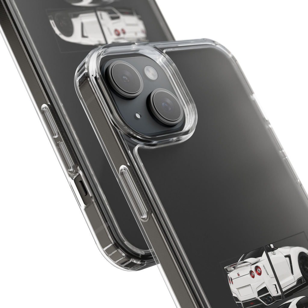 WHITE NISSAN GTR PHONE CASES