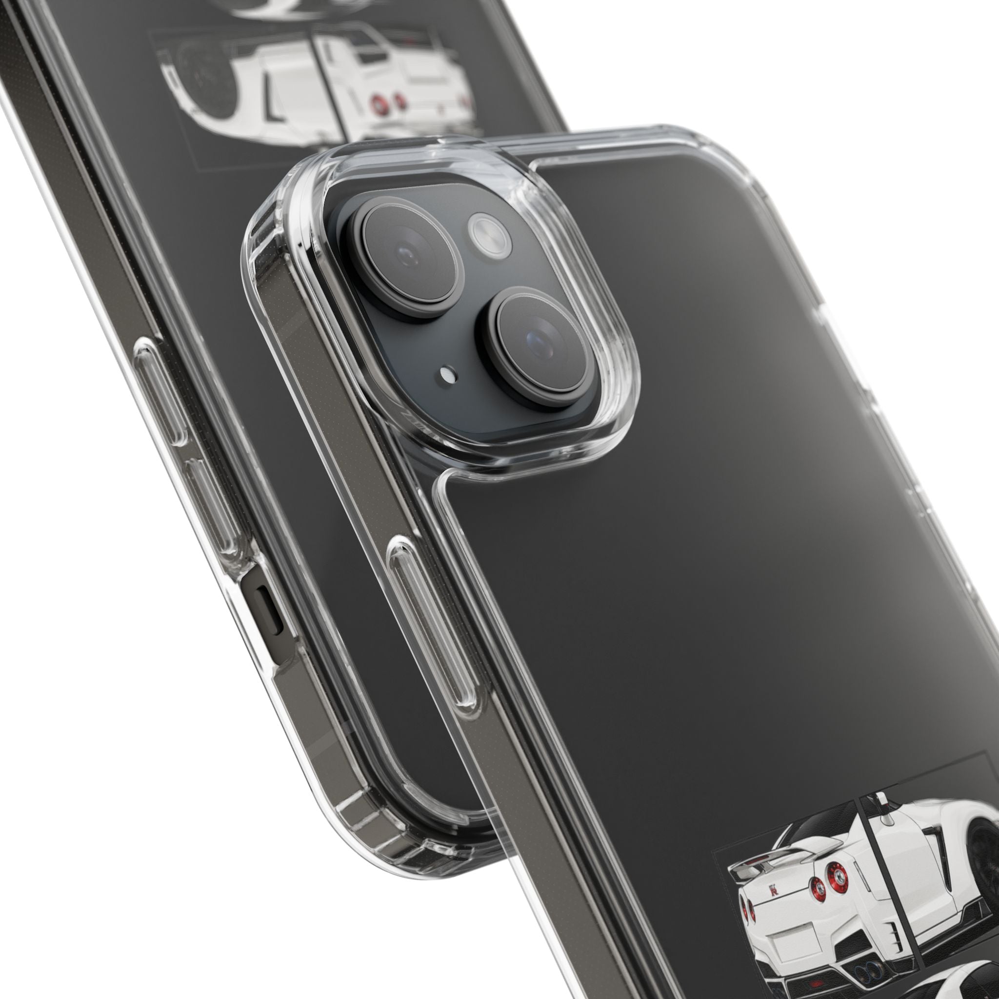 WHITE NISSAN GTR PHONE CASES