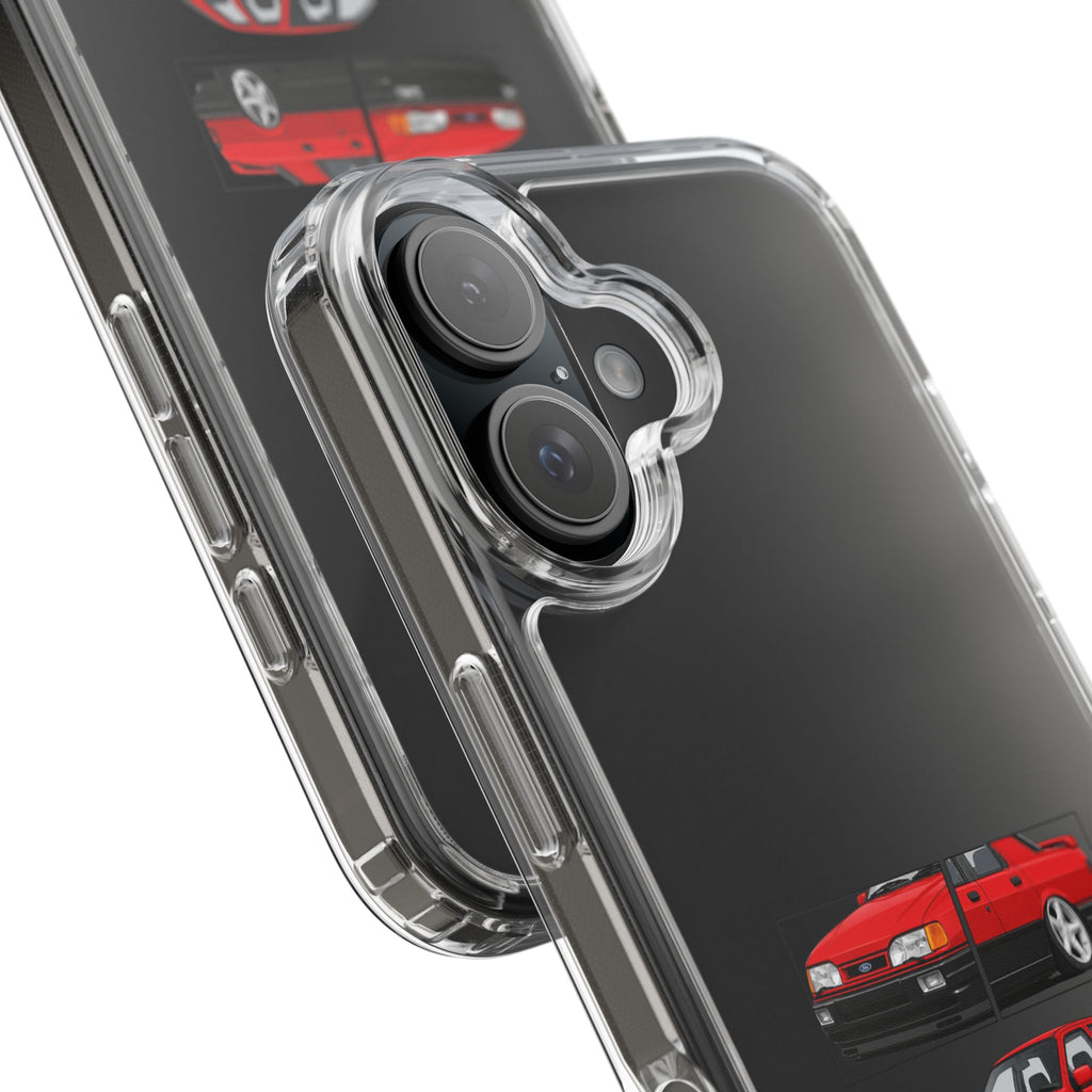 RED OVER BLACK SIERRA SAPPHIRE PHONE CASES