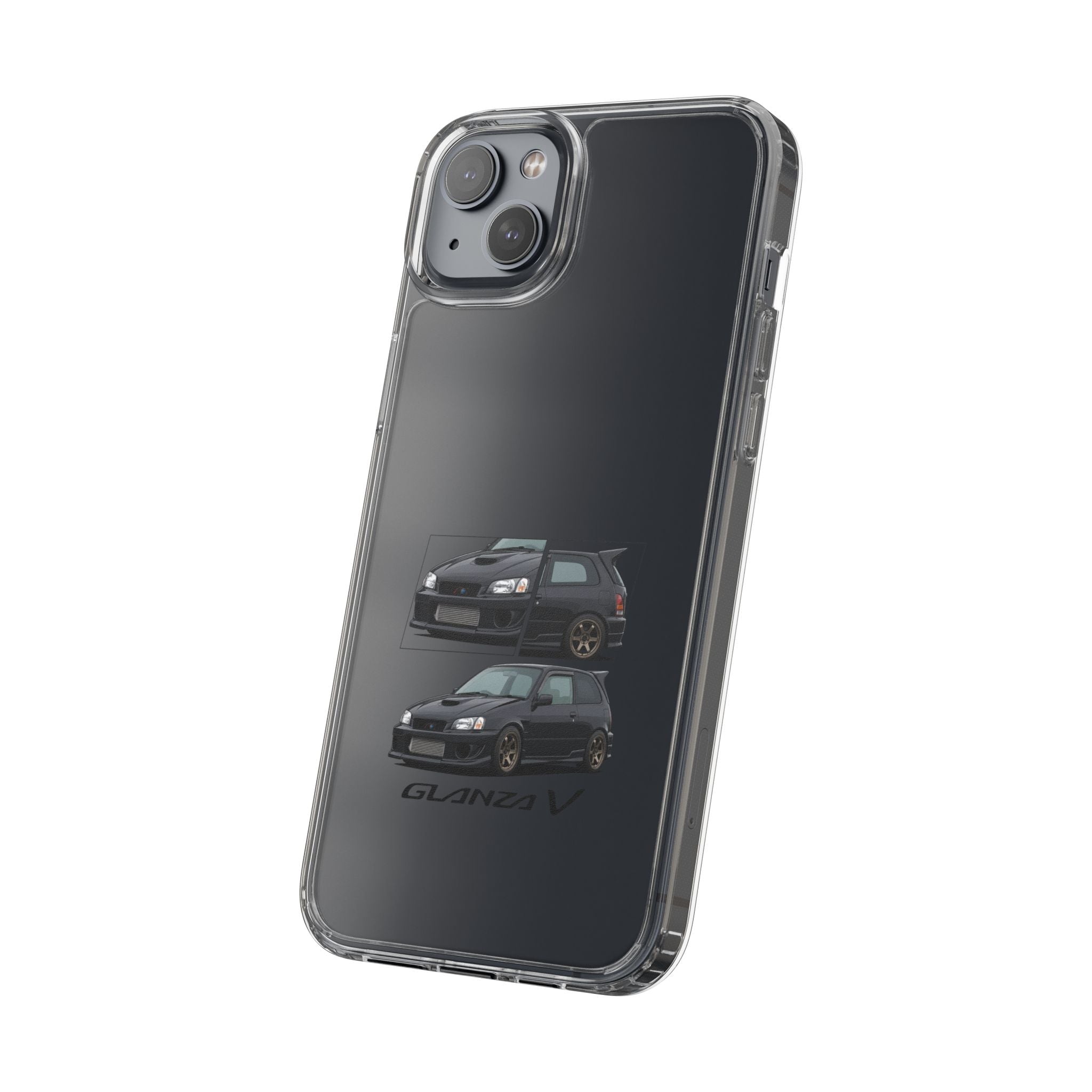 BLACK TOYOTA GLANZA PHONE CASES