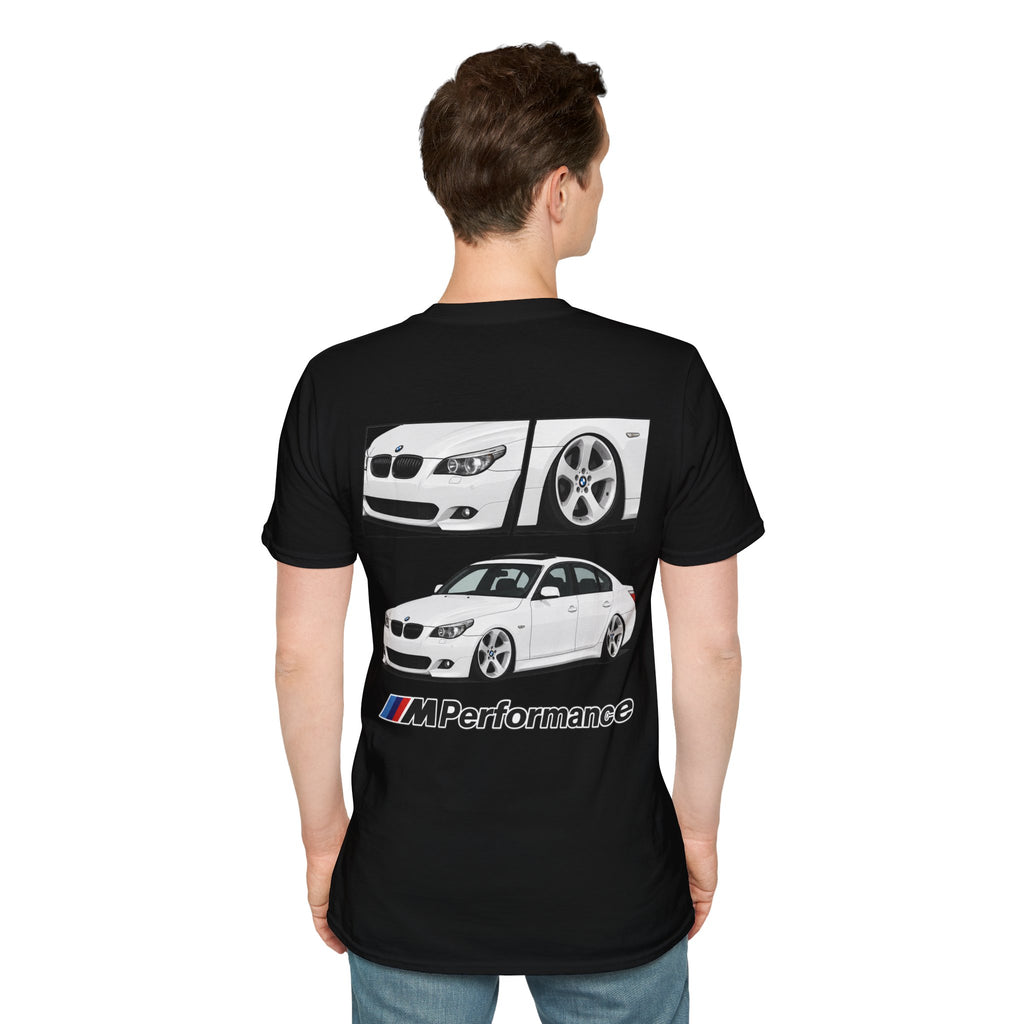 WHITE BMW E60 T-SHIRT