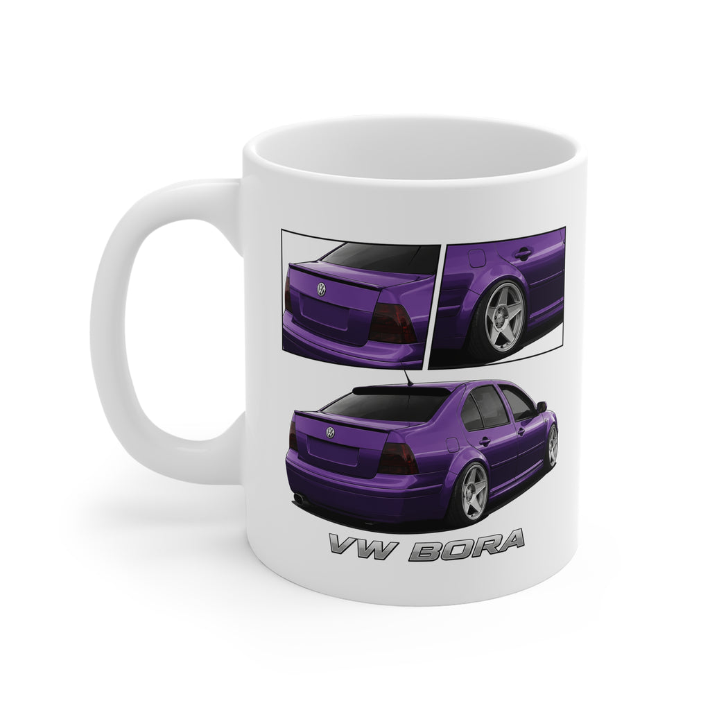 PURPLE VW BORA MUG
