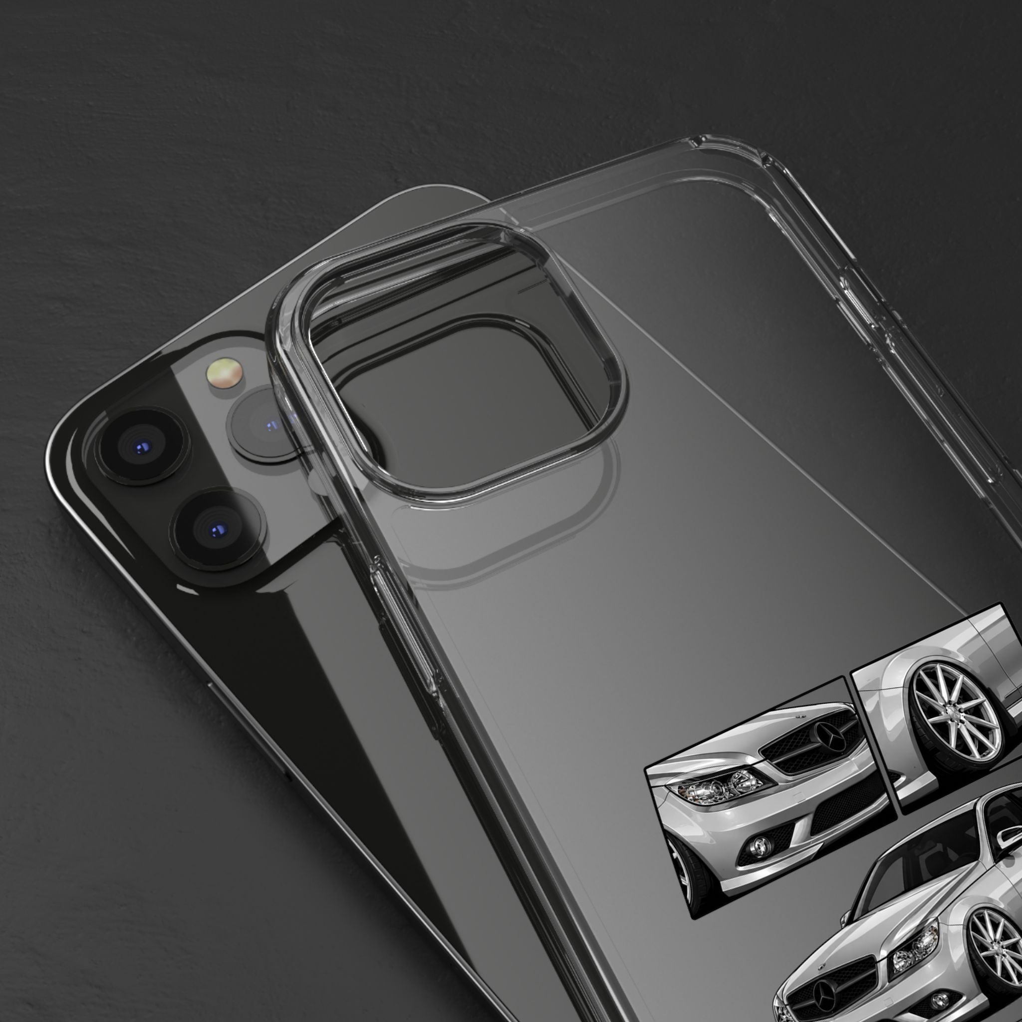 SILVER C-CLASS PHONE CASES