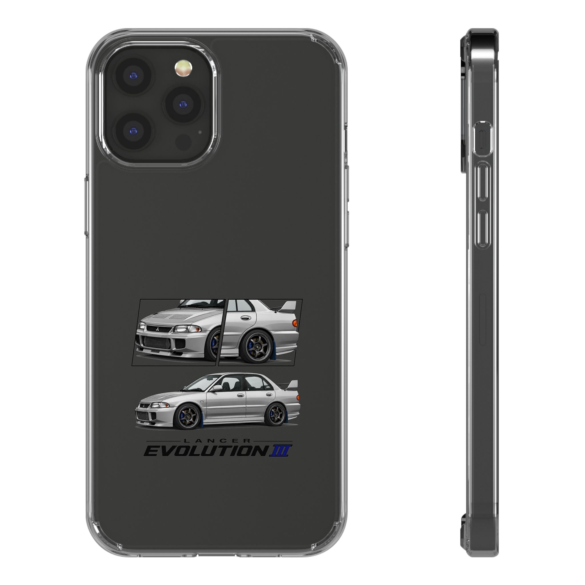 SILVER EVO 3 PHONE CASES