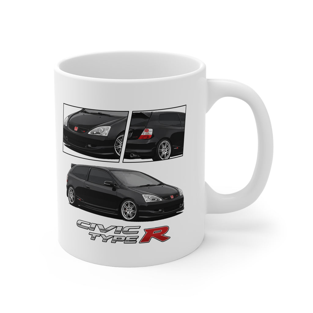 BLACK HONDA CIVIC EP3 TYPE R MUG