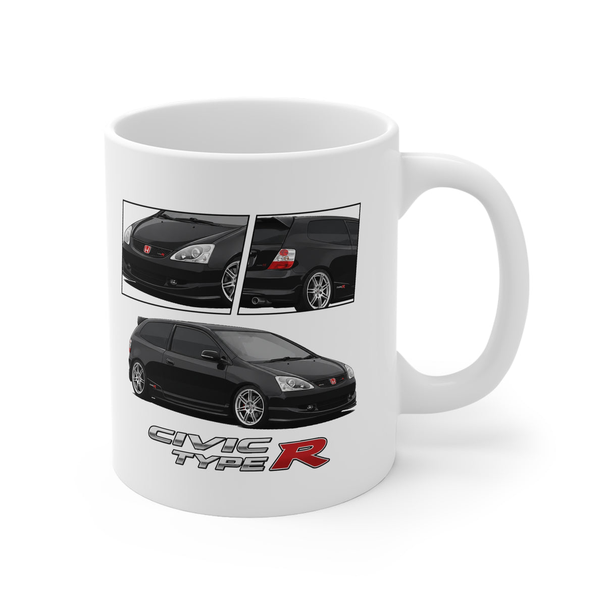 BLACK HONDA CIVIC EP3 TYPE R MUG