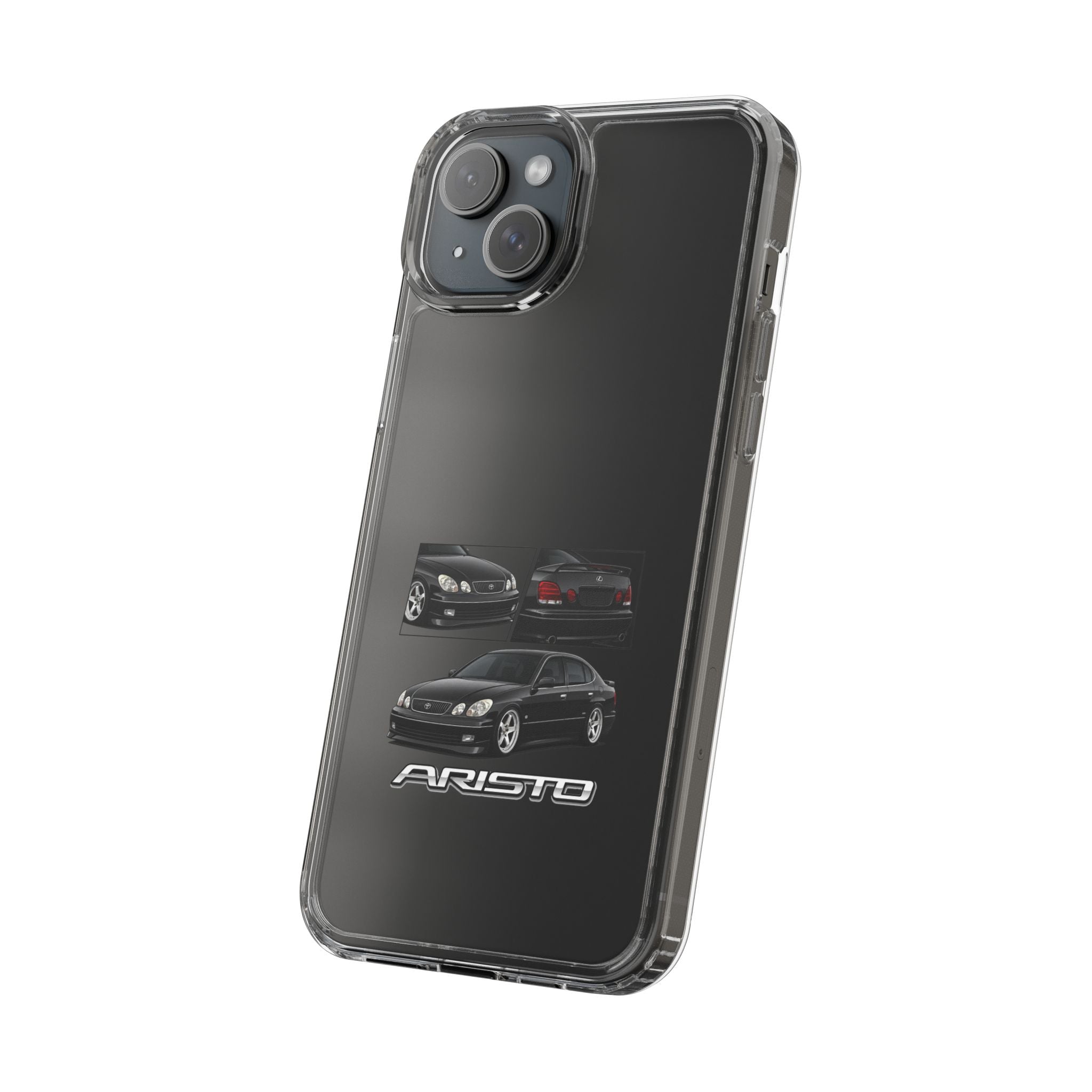 BLACK TOYOTA ARISTO PHONE CASES