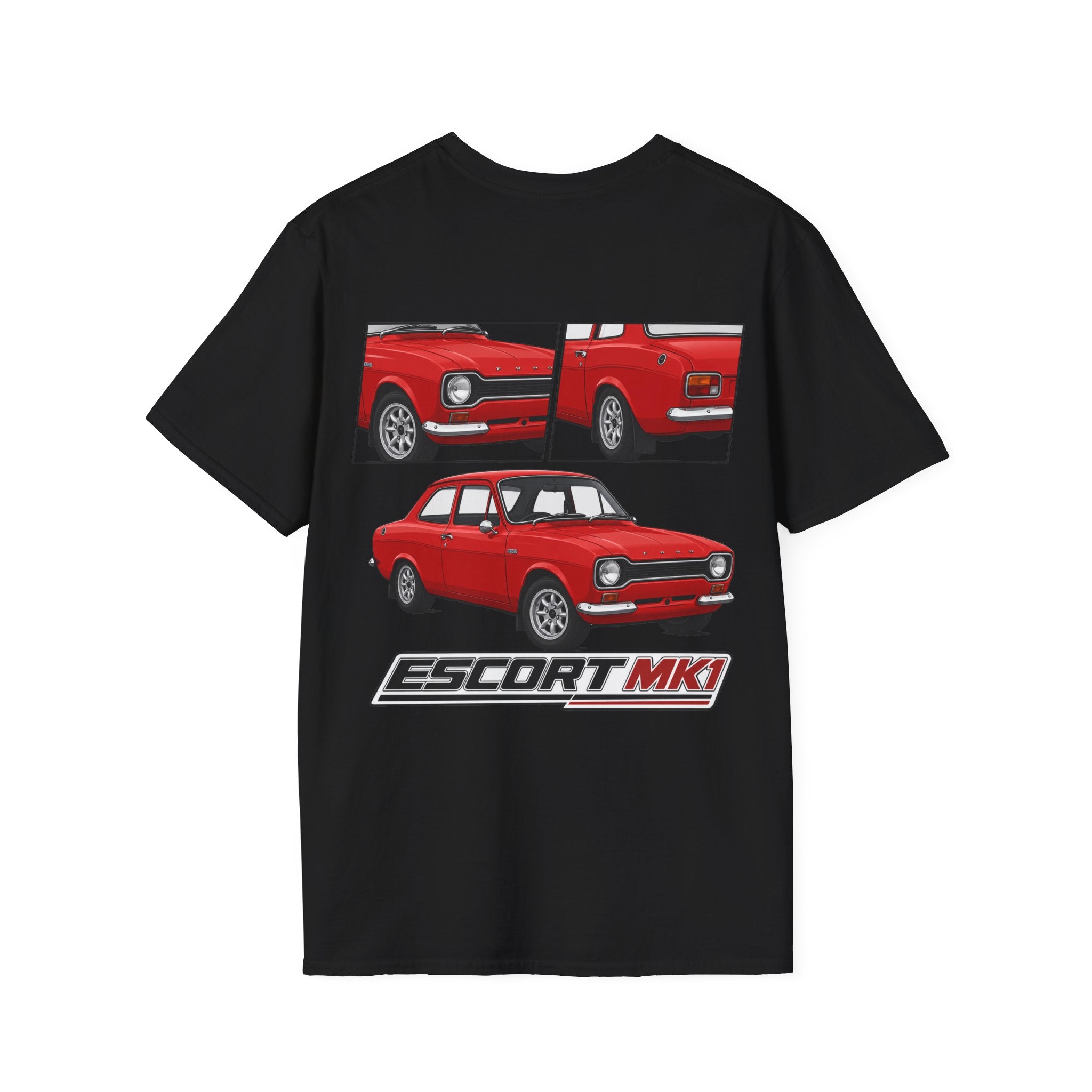 RED FORD ESCORT MK1 T-SHIRT