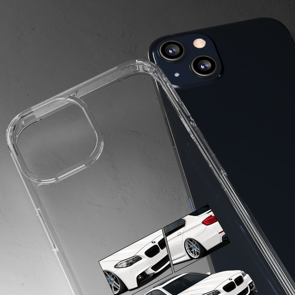 WHITE BMW F10 PHONE CASES