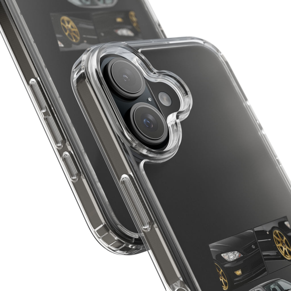 BLACK LEXUS IS200 PHONE CASES