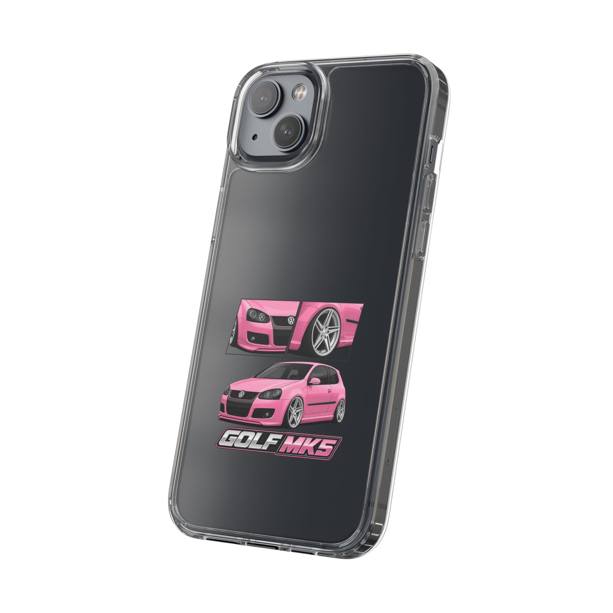 PINK MK5 GOLF PHONE CASE